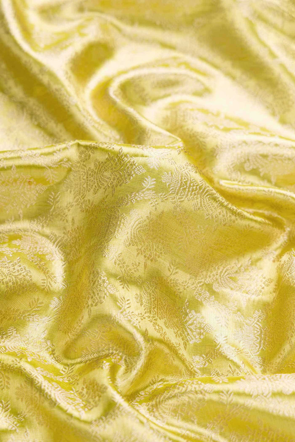 Gold Dual Tone Kanchipuram Tissue Silk Saree