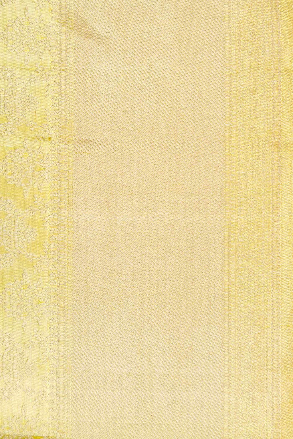 Gold Dual Tone Kanchipuram Tissue Silk Saree