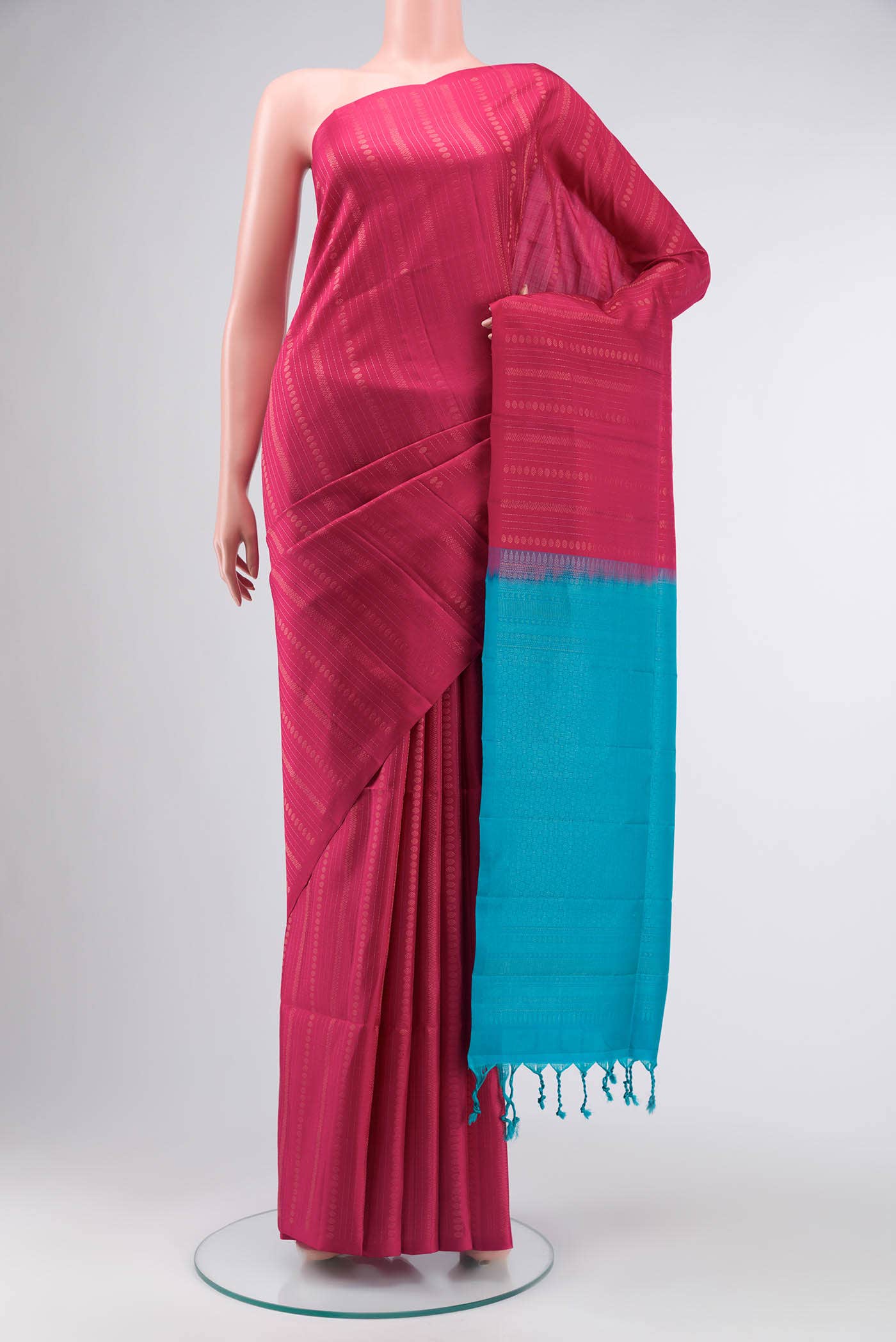 Pink Soft Silk Saree