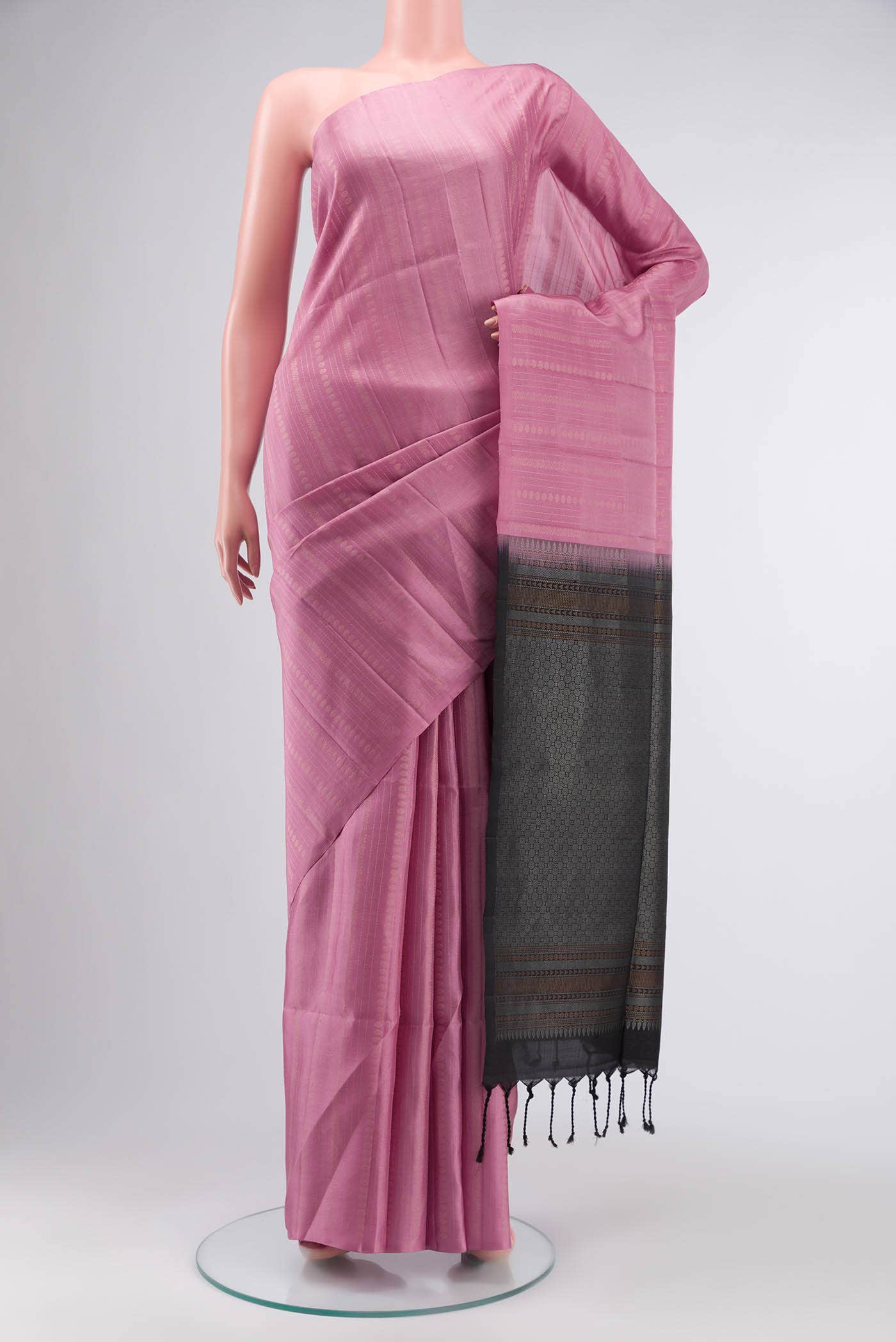Pink Soft Silk Saree