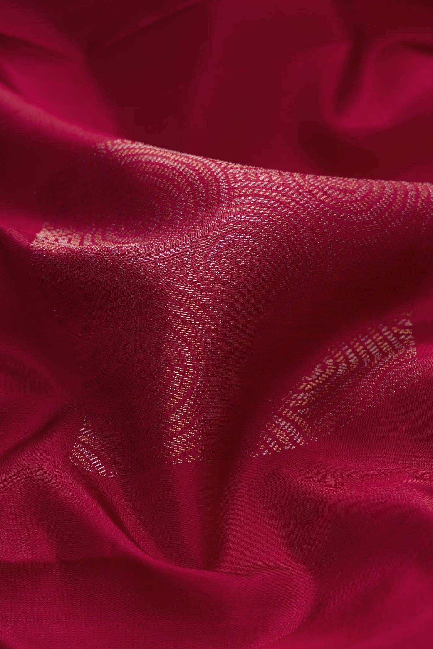 Maroon Dual Tone Soft Silk Saree