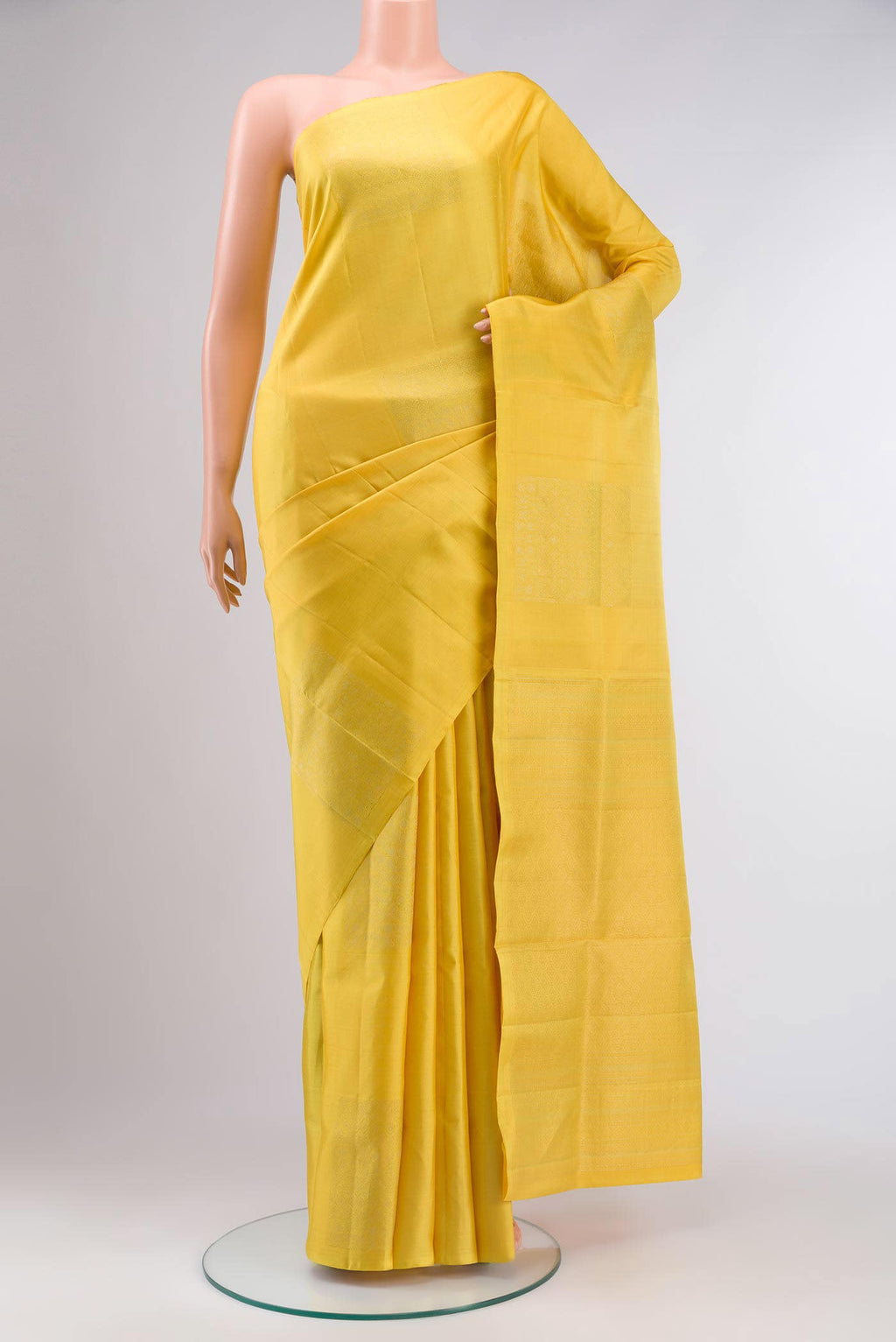 Yellow Soft Silk Saree