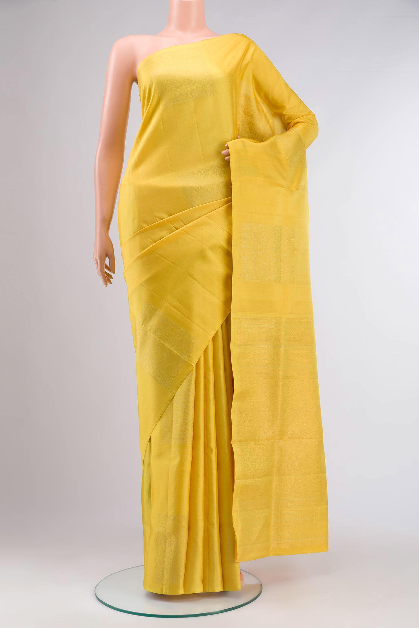 Yellow Soft Silk Saree