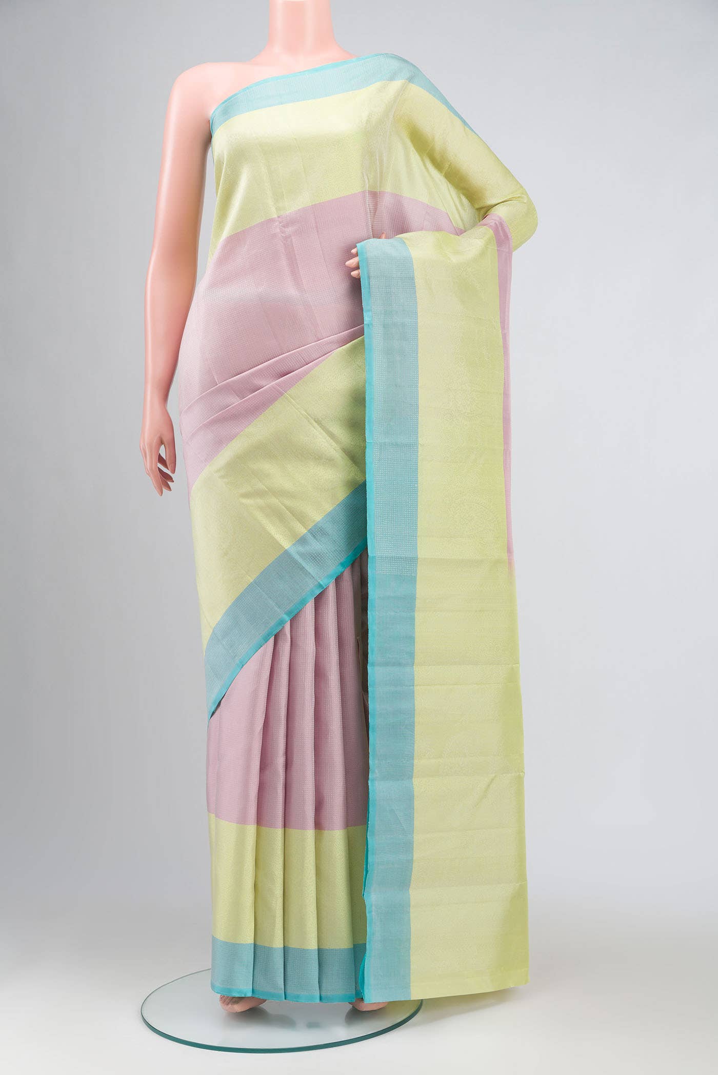 Multi Kanchipuram Silk Saree