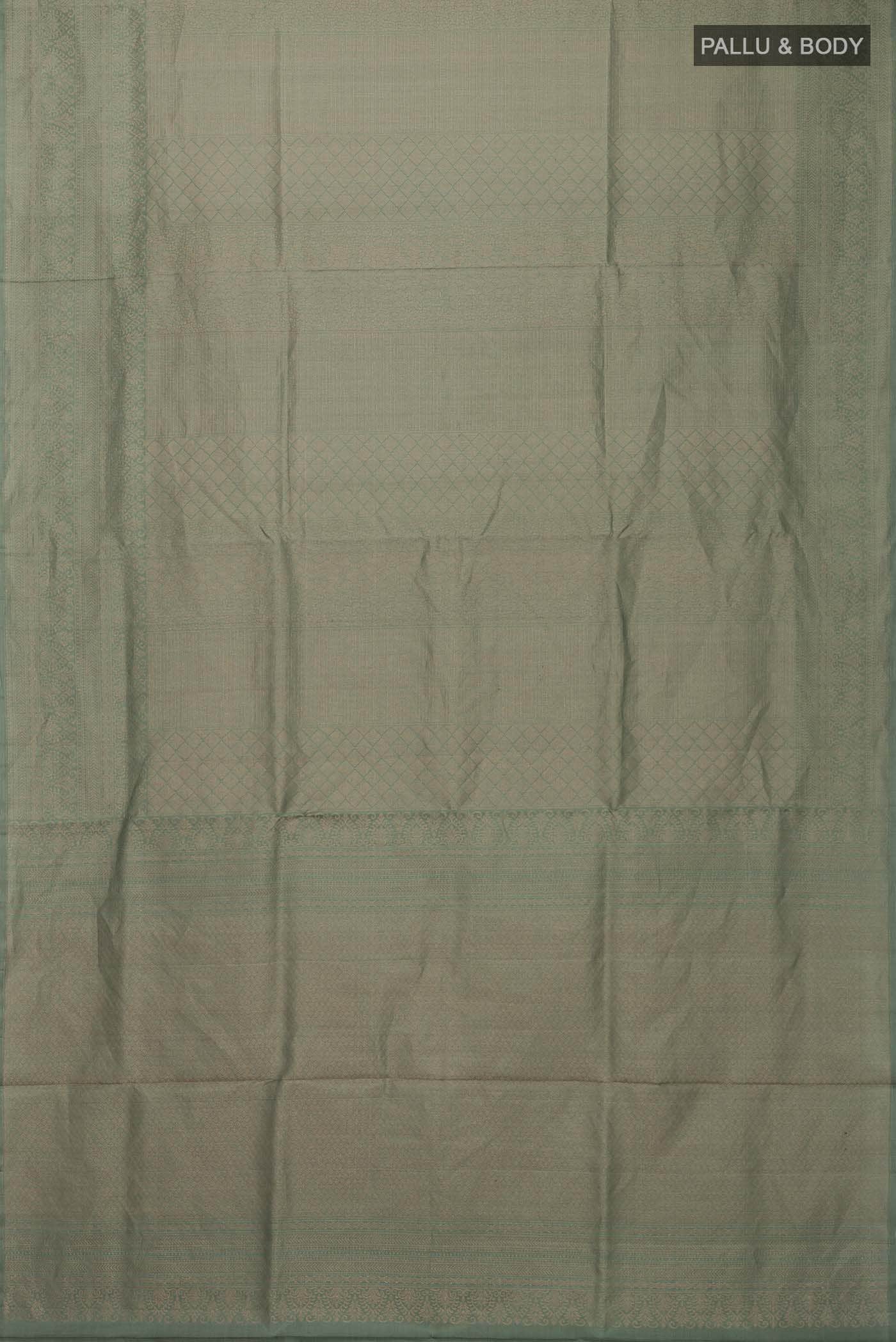 Sea Green Soft Silk Saree