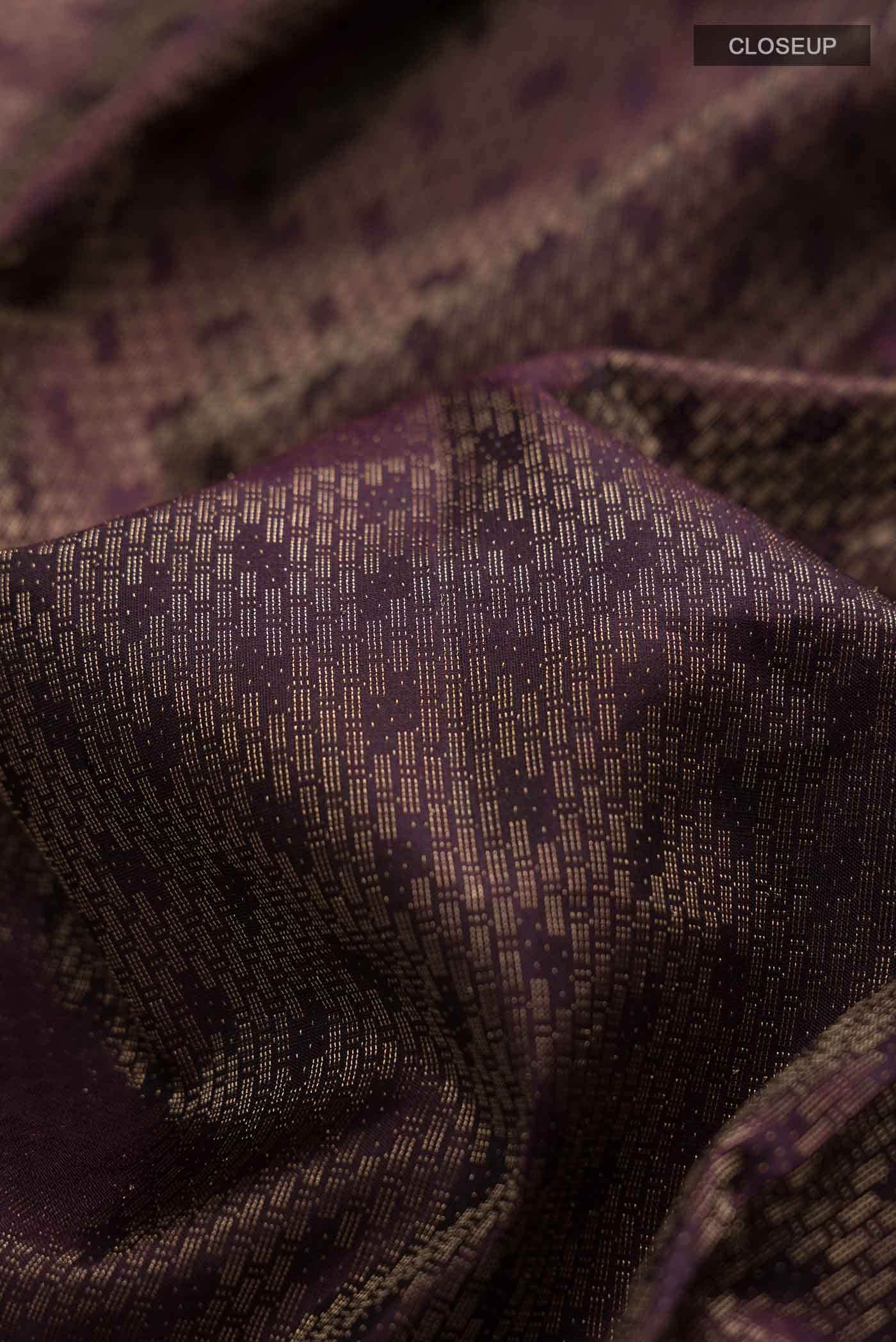 Purple Soft Silk Saree