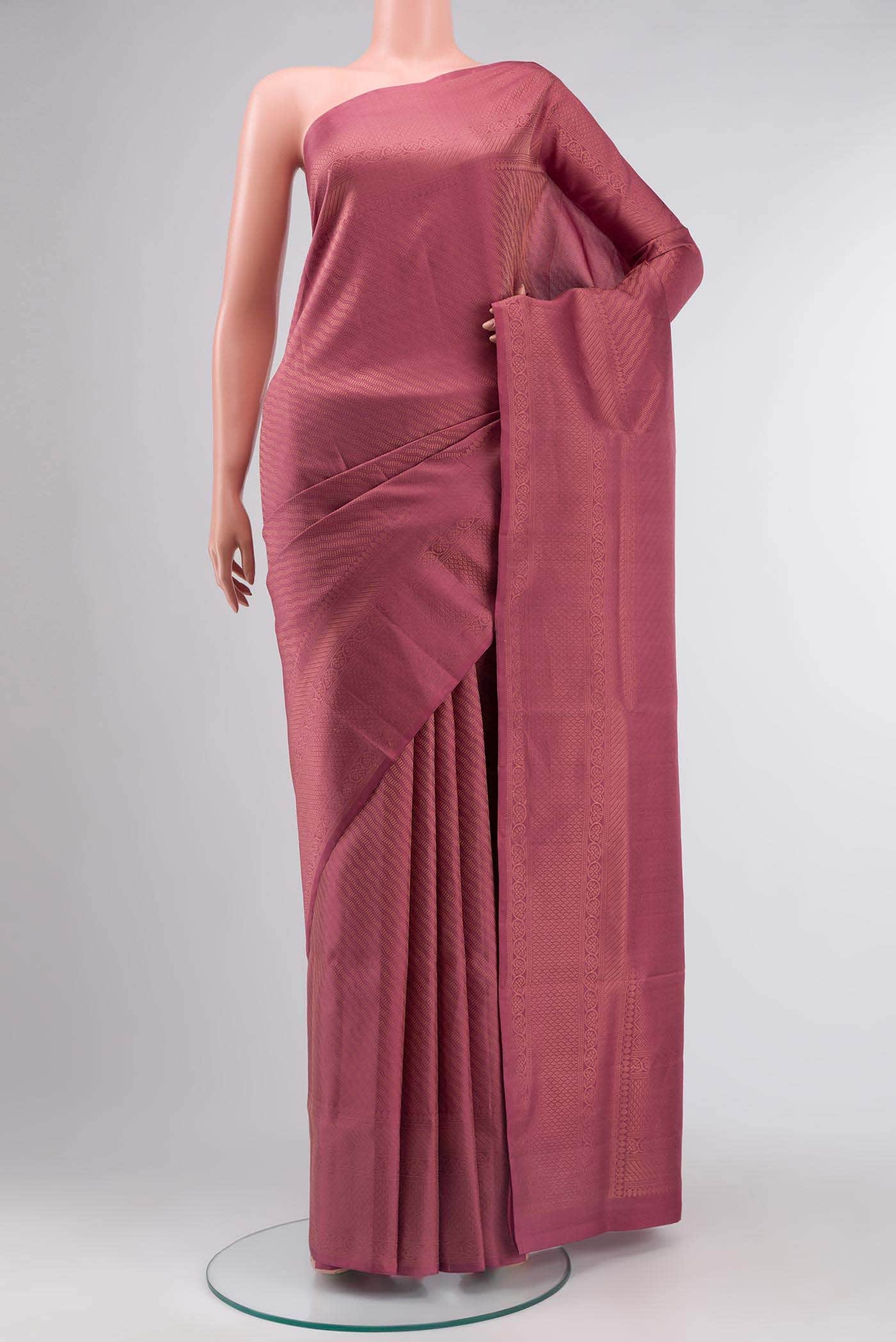 Mauve Soft Silk Saree