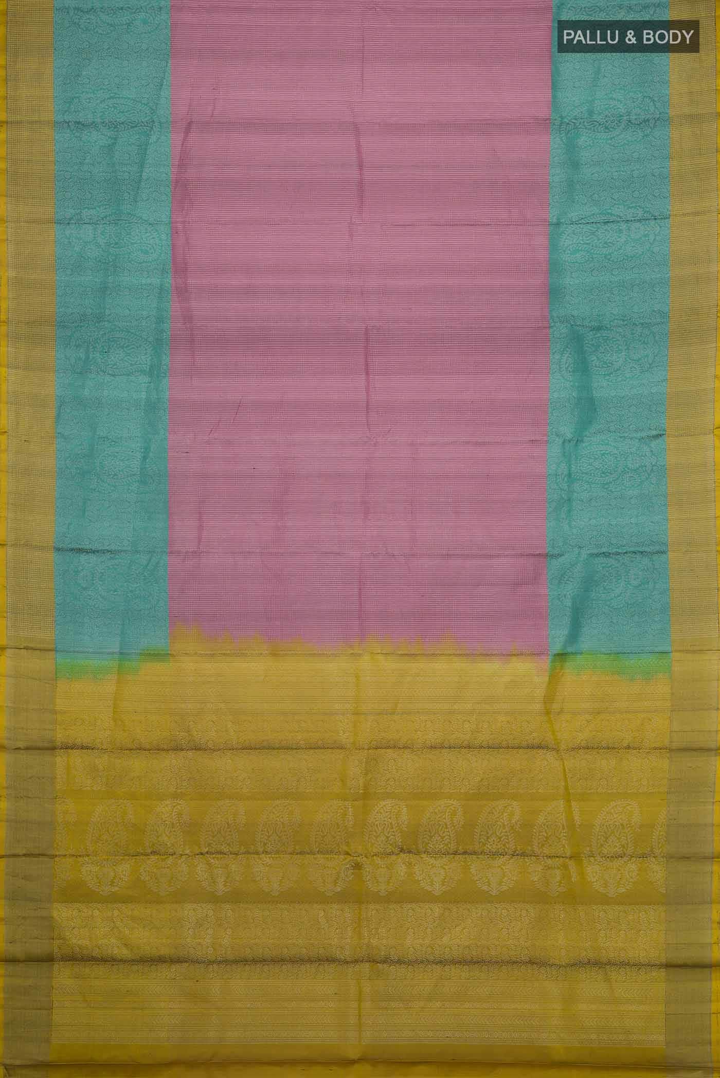 Multi Kanchipuram Silk Saree