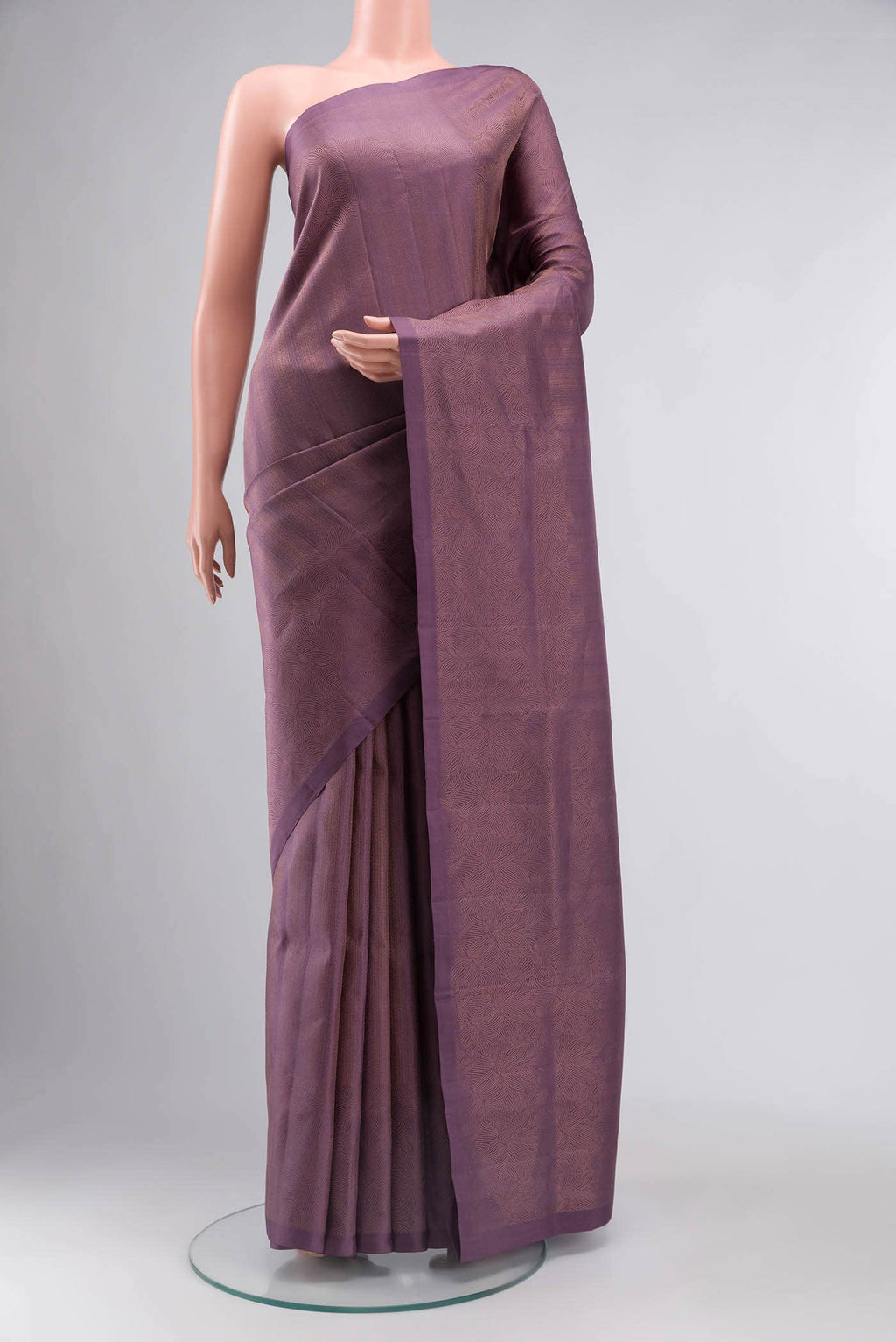 Lavender Soft Silk Saree