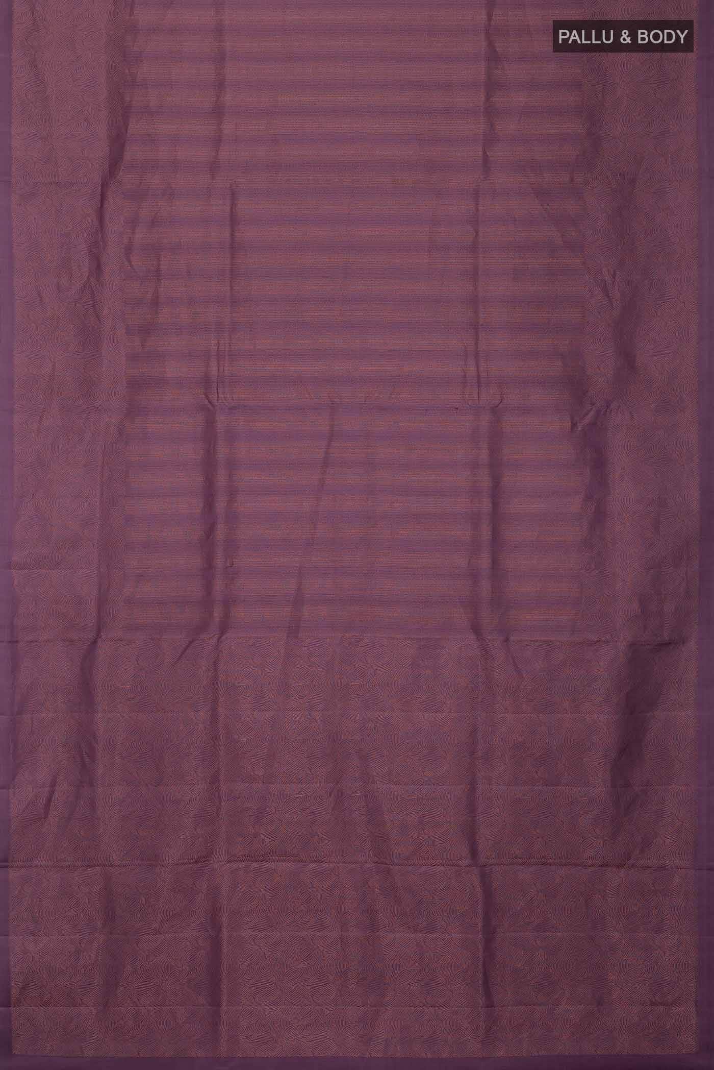 Lavender Soft Silk Saree