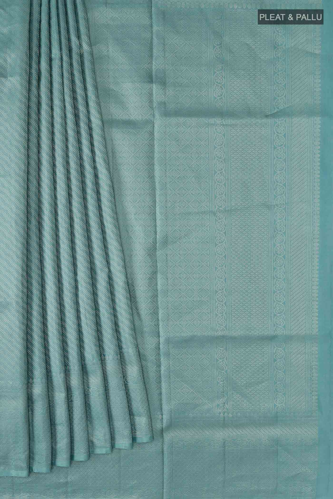 Blue Soft Silk Saree