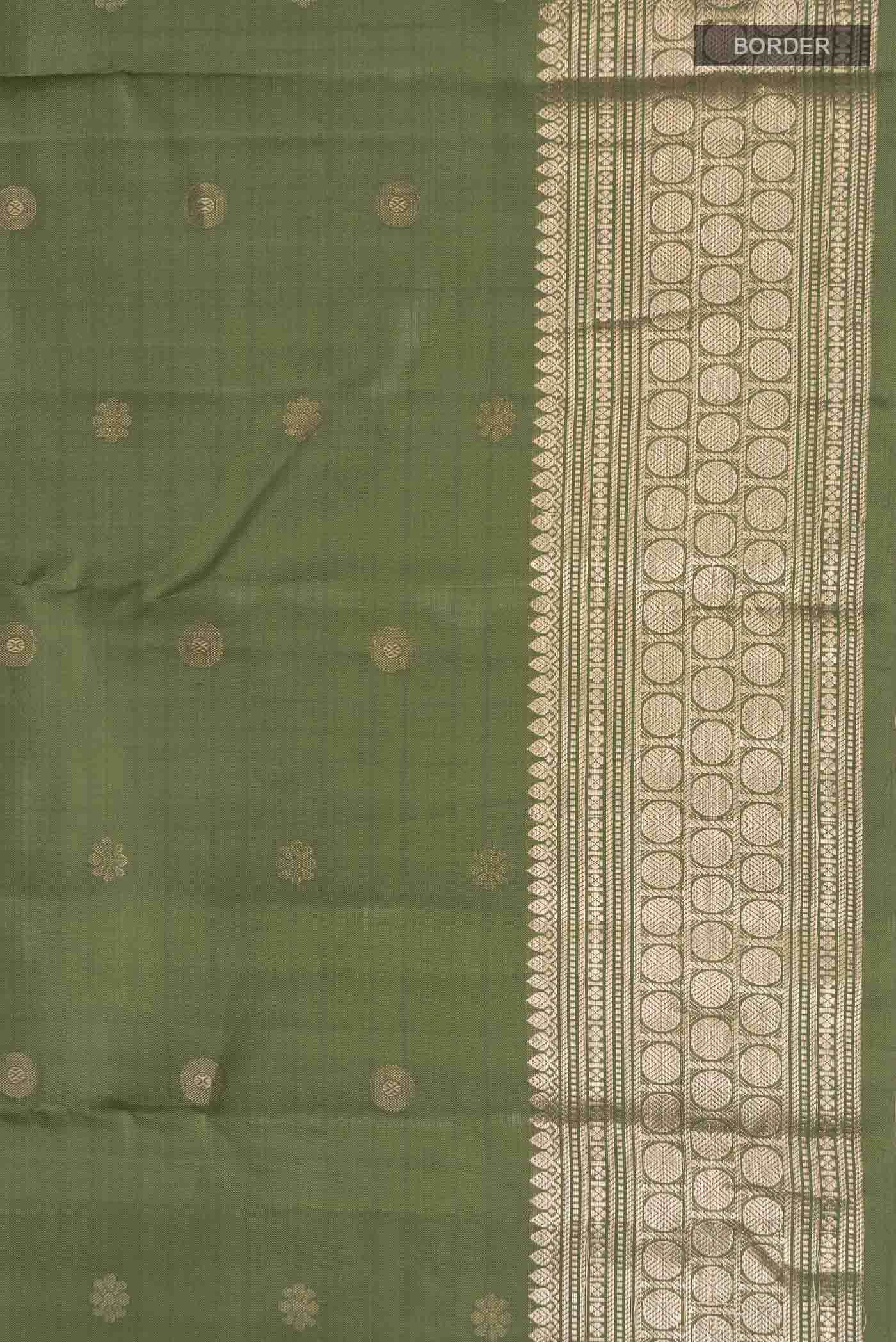 Green Kanchipuram Silk Saree