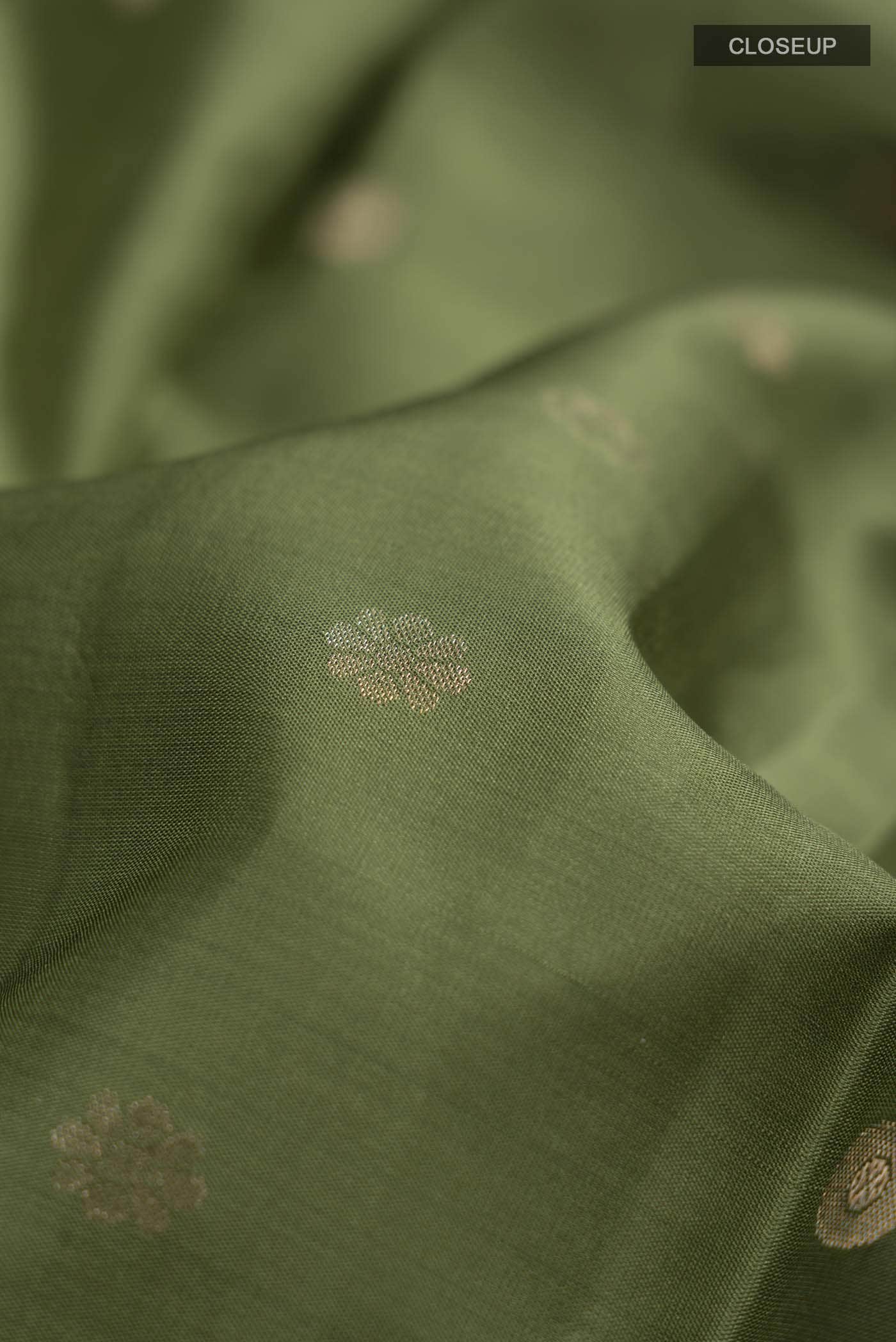 Green Kanchipuram Silk Saree
