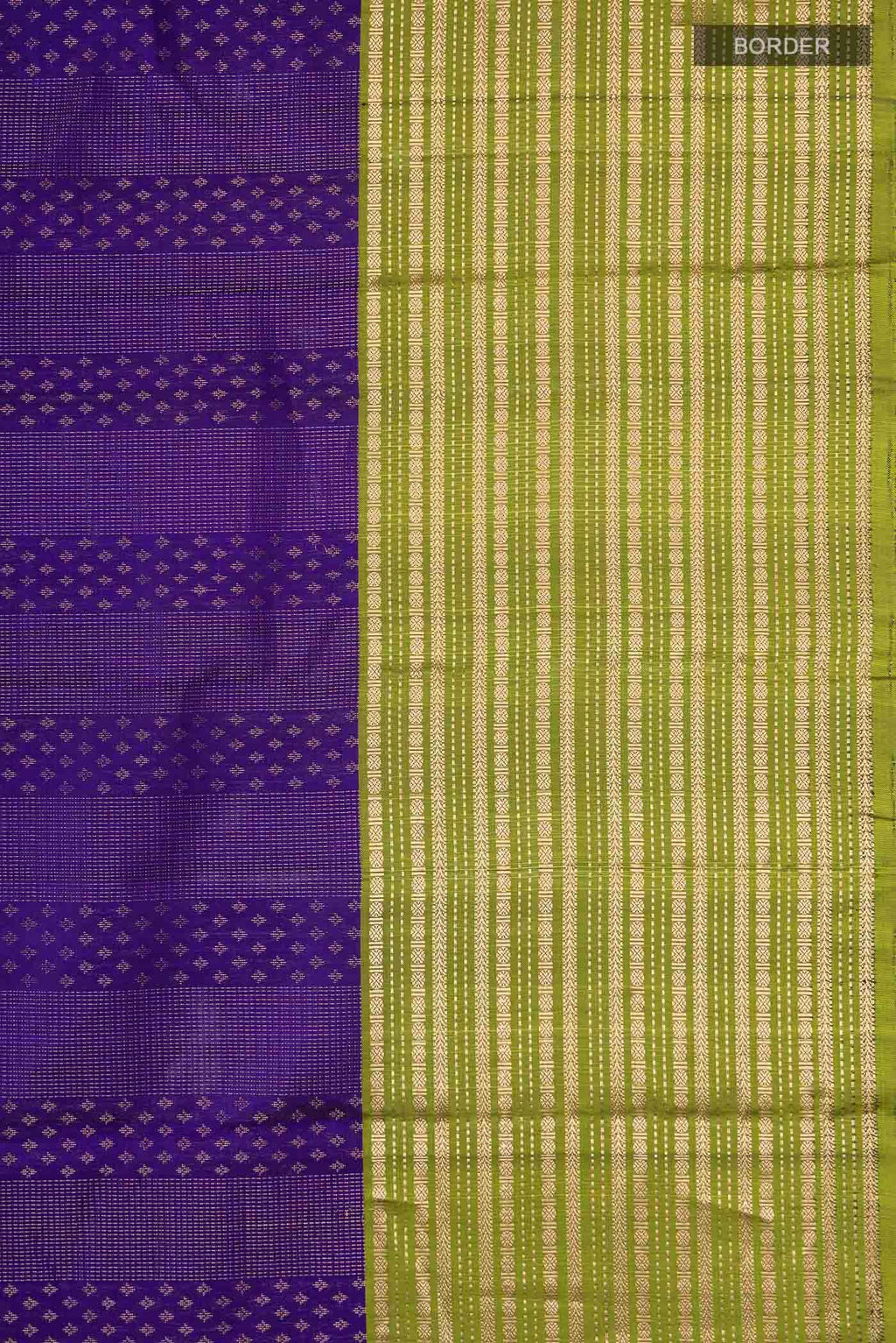 Blue Kanchipuram Silk Saree
