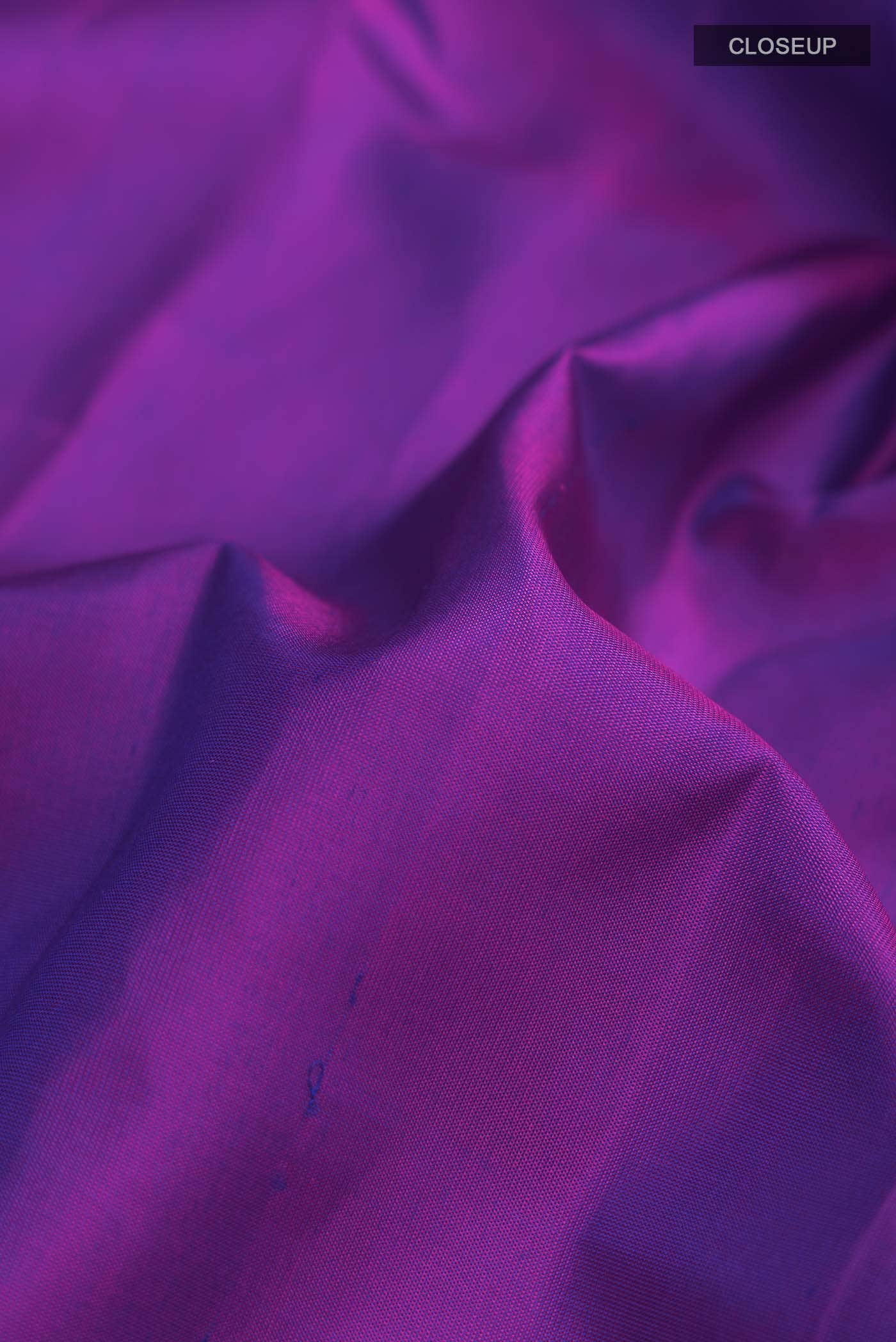 Purple Kanchipuram Silk Saree
