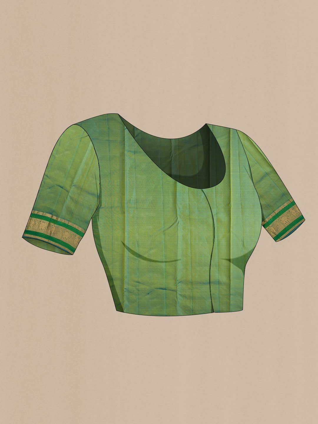Green Kanchipuram Silk Saree