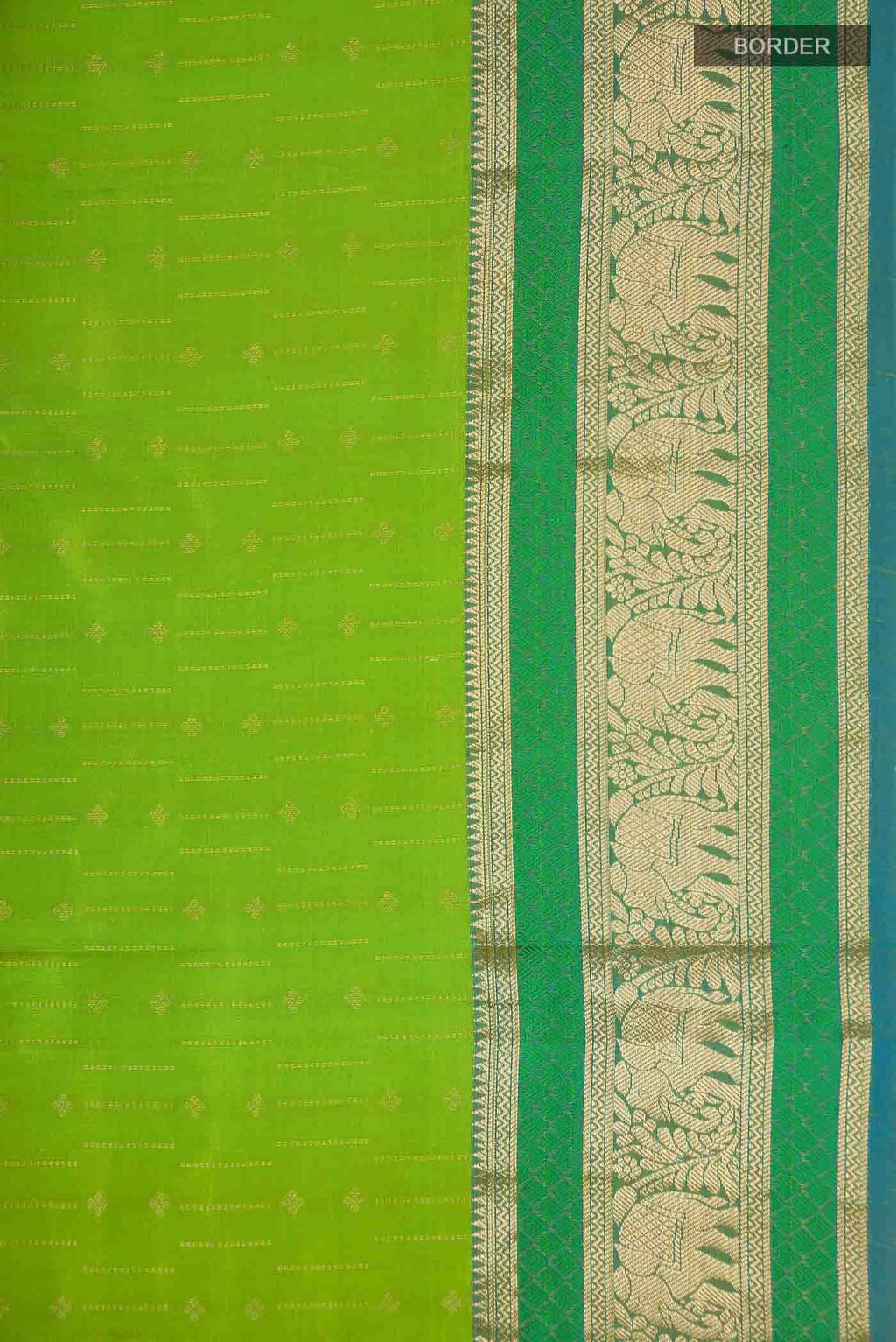 Green Kanchipuram Silk Saree