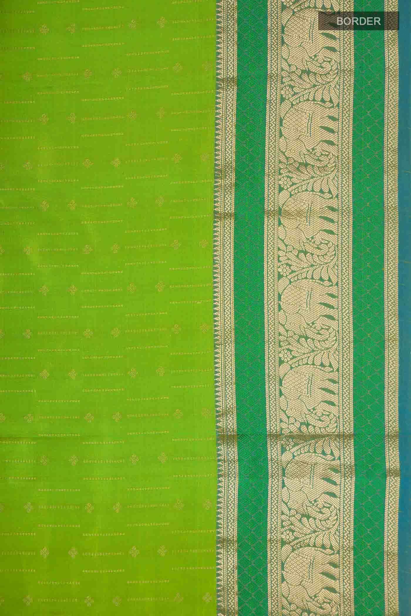 Green Kanchipuram Silk Saree