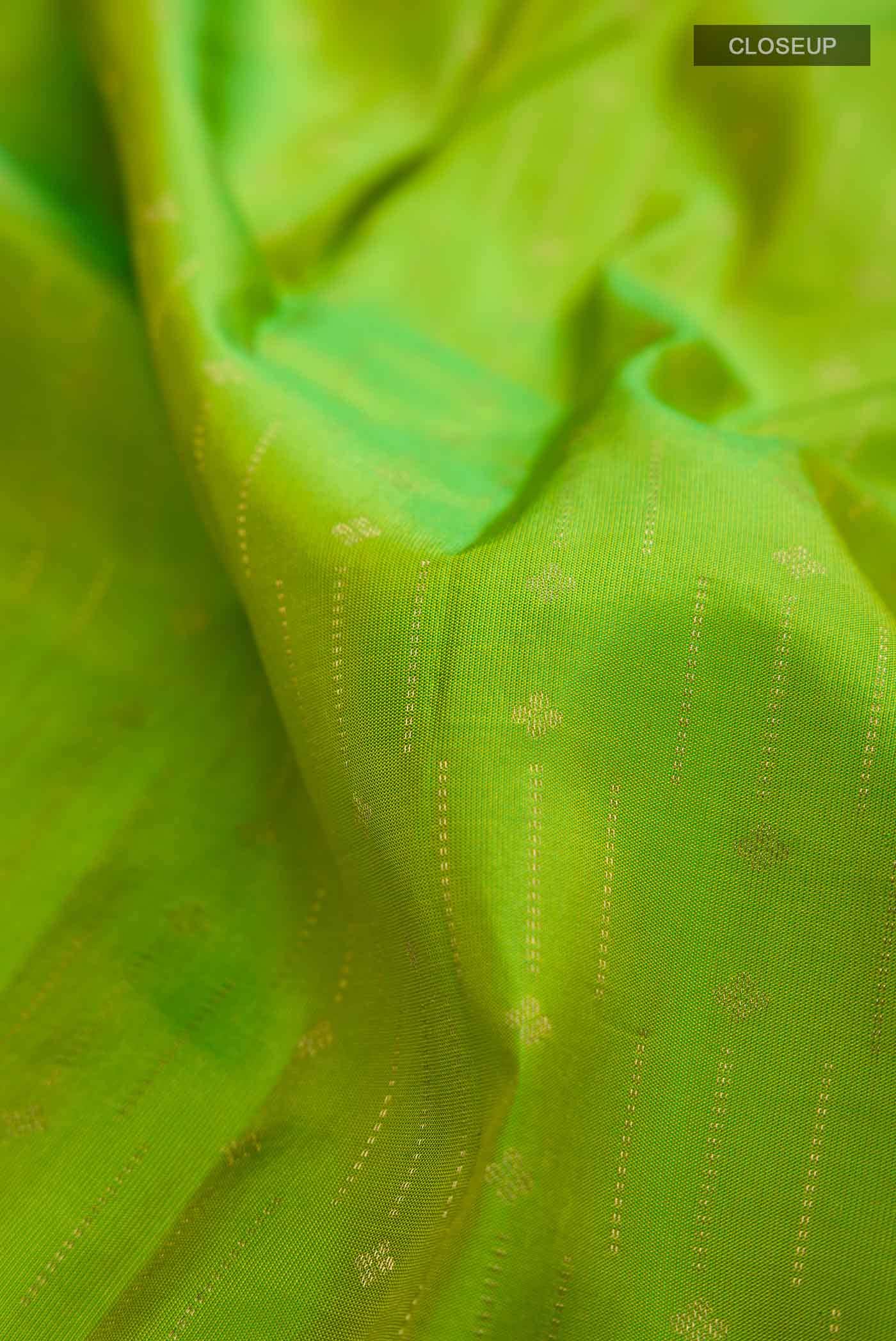 Green Kanchipuram Silk Saree