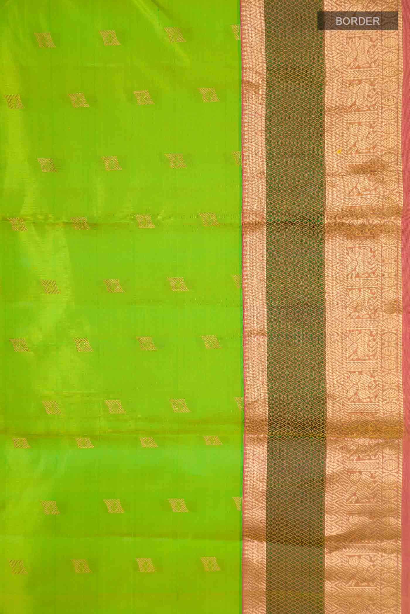 Green Kanchipuram Silk Saree