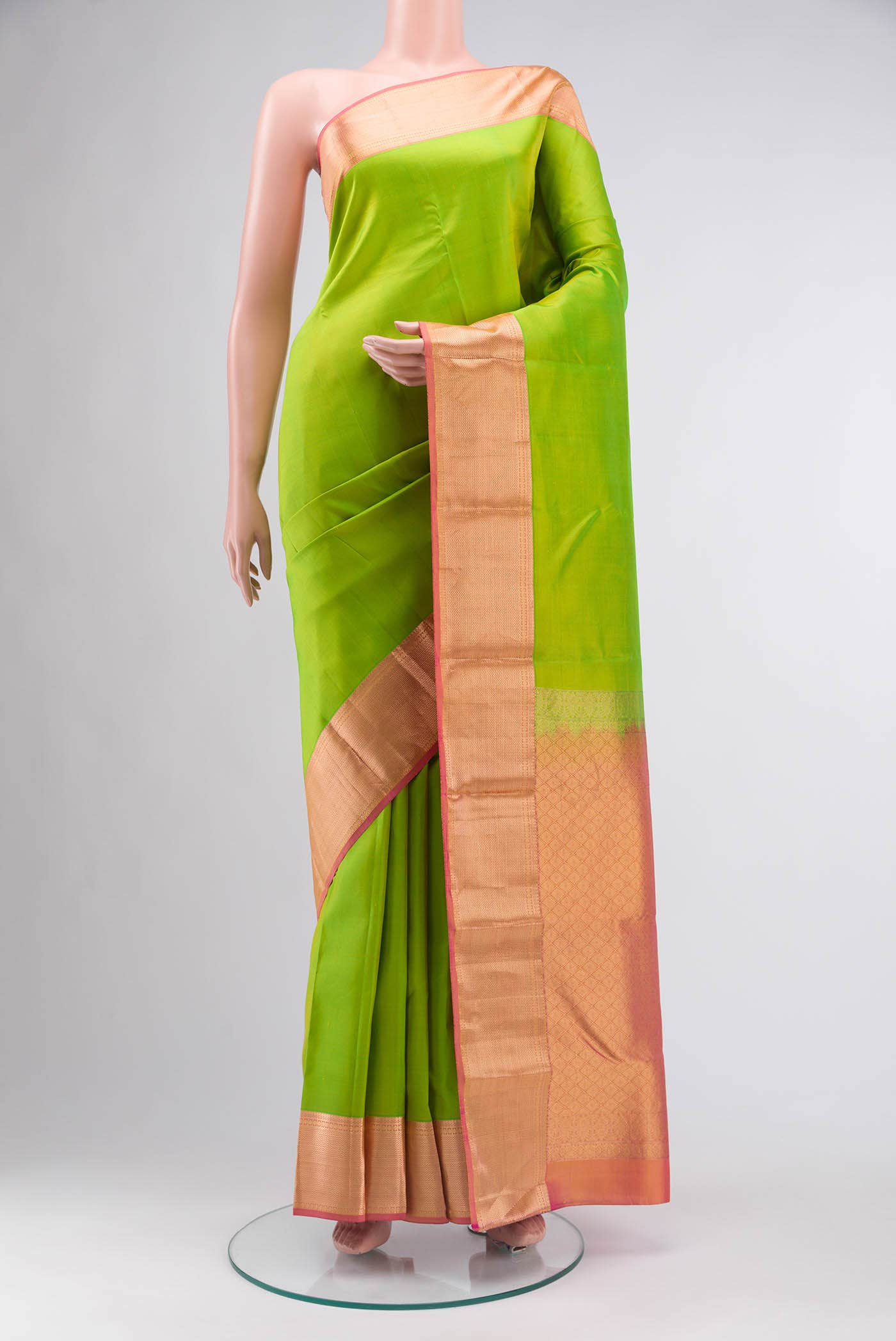 Green Kanchipuram Silk Saree