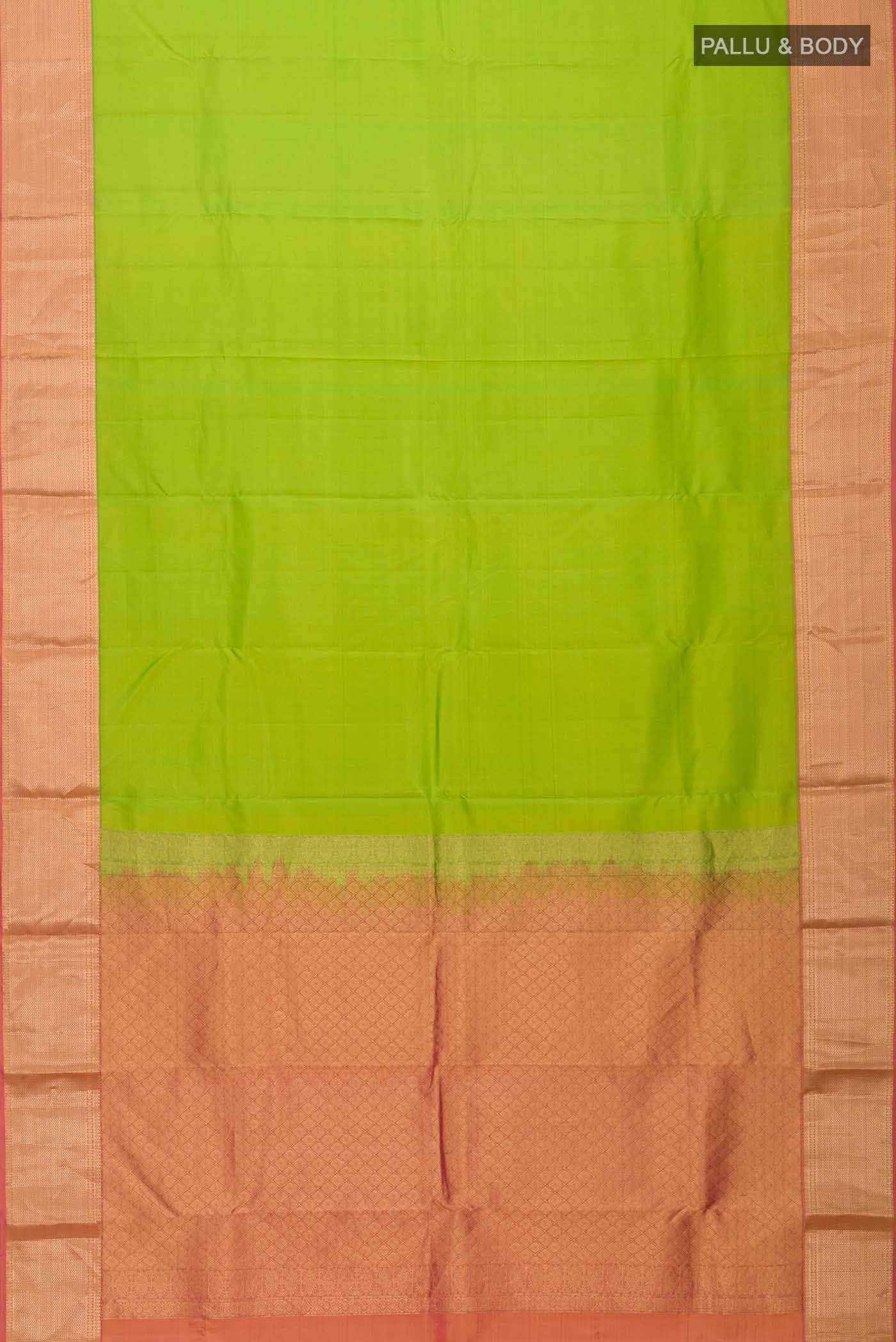 Green Kanchipuram Silk Saree