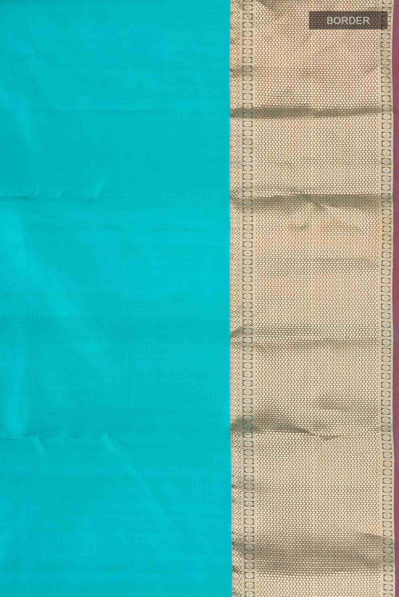 Blue Kanchipuram Silk Saree