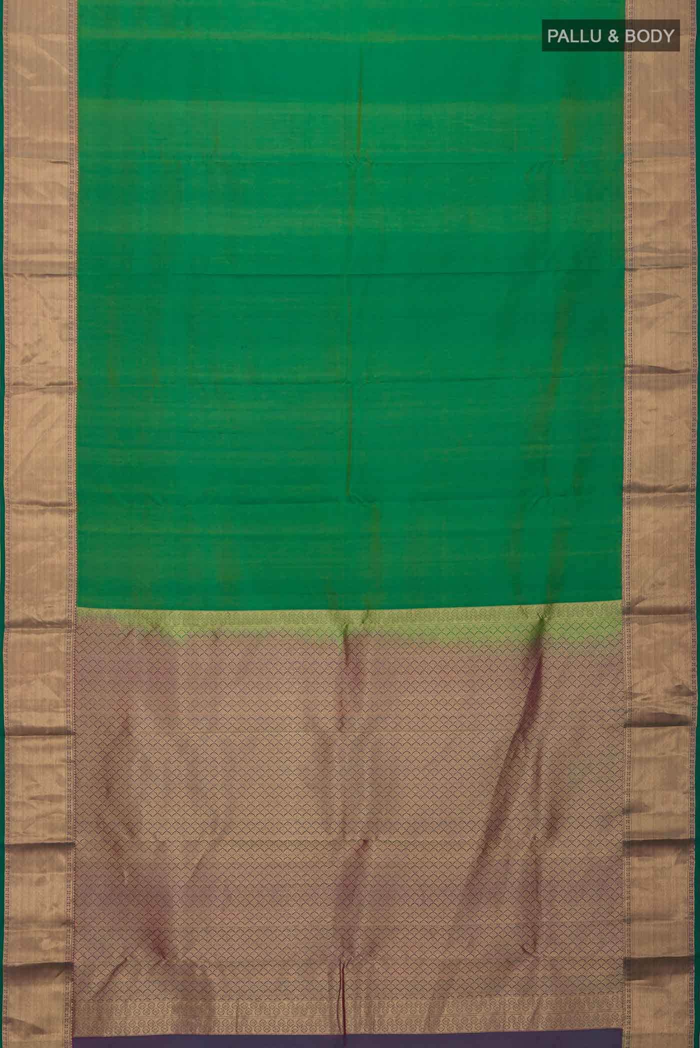 Green Kanchipuram Silk Saree