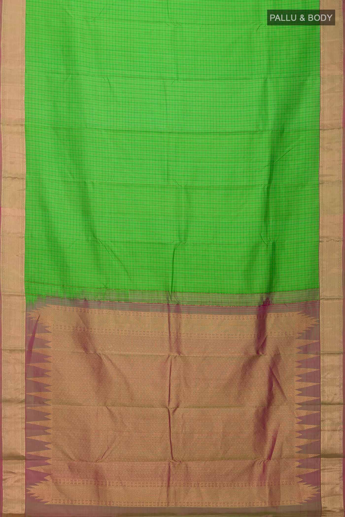 Green Kanchipuram Silk Saree
