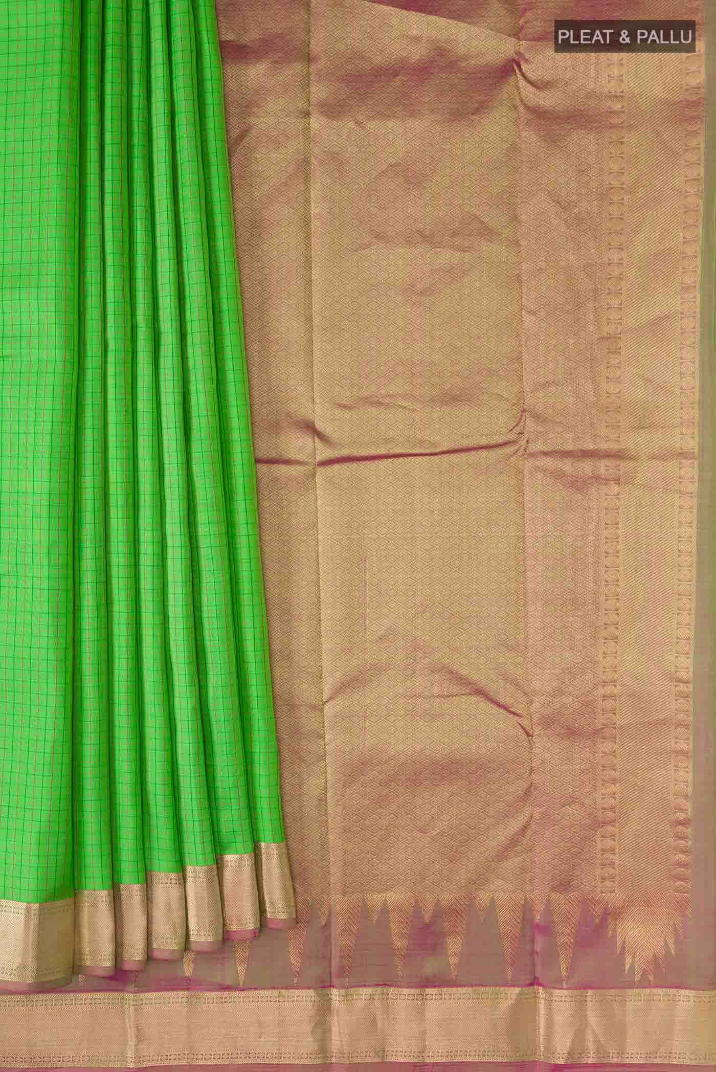 Green Kanchipuram Silk Saree