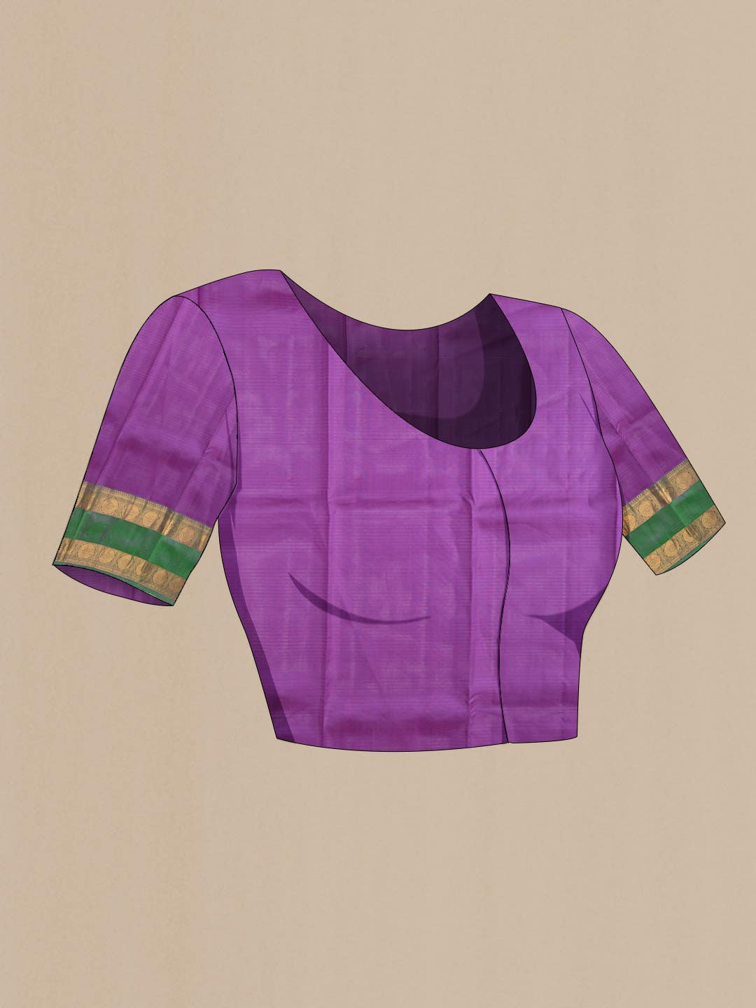 Blue Kanchipuram Silk Saree