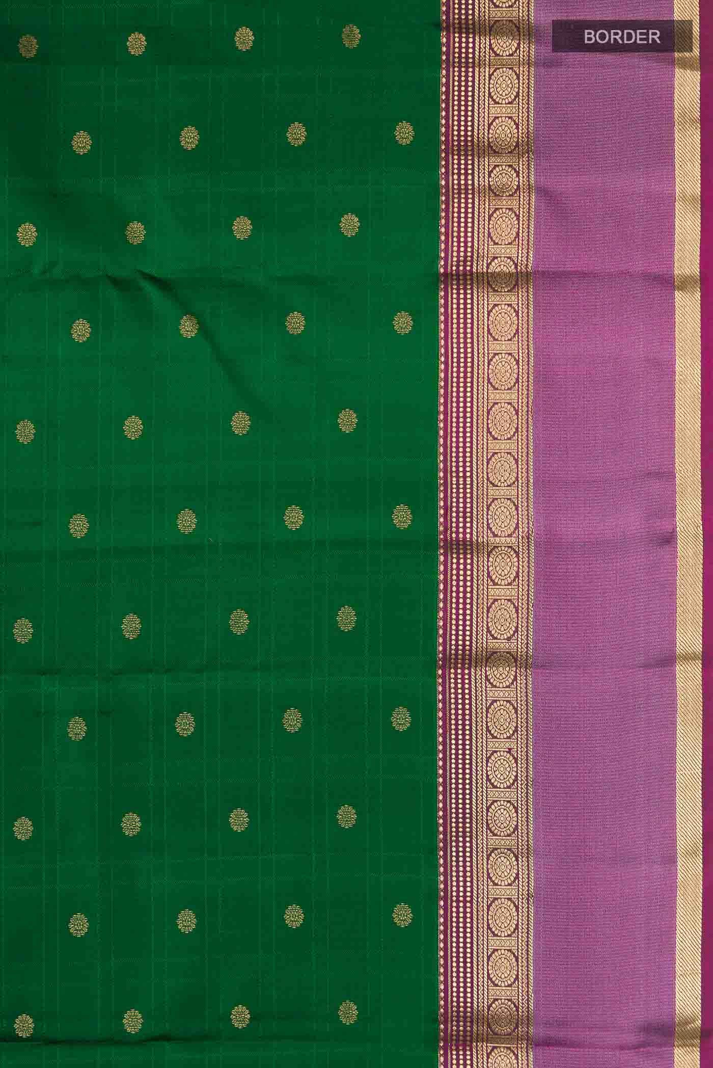 Green Kanchipuram Silk Saree