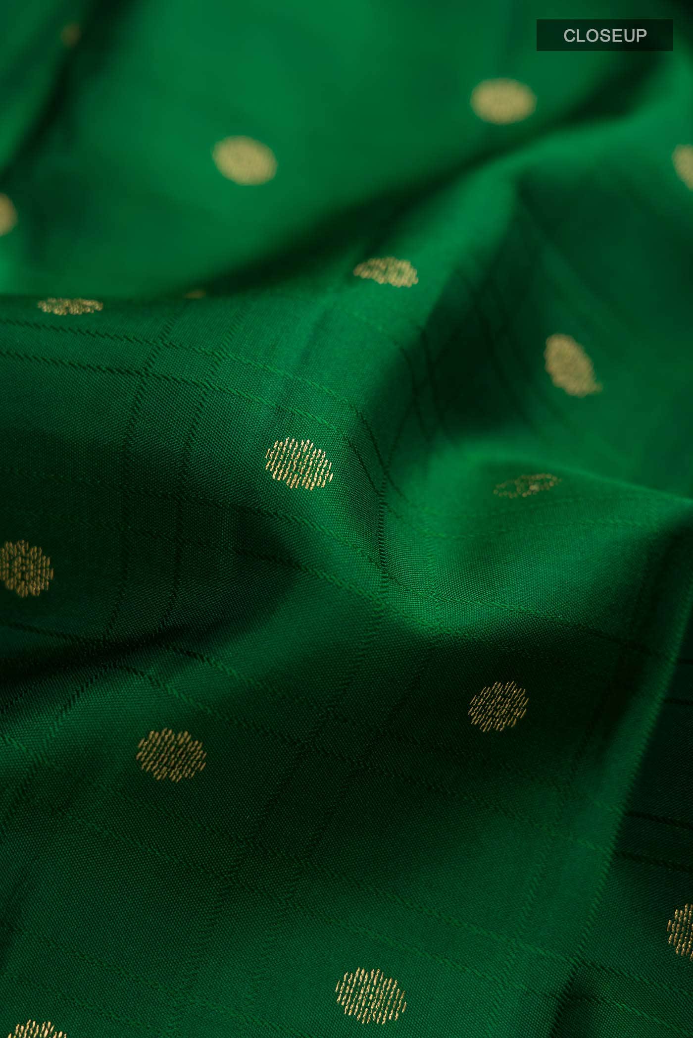 Green Kanchipuram Silk Saree