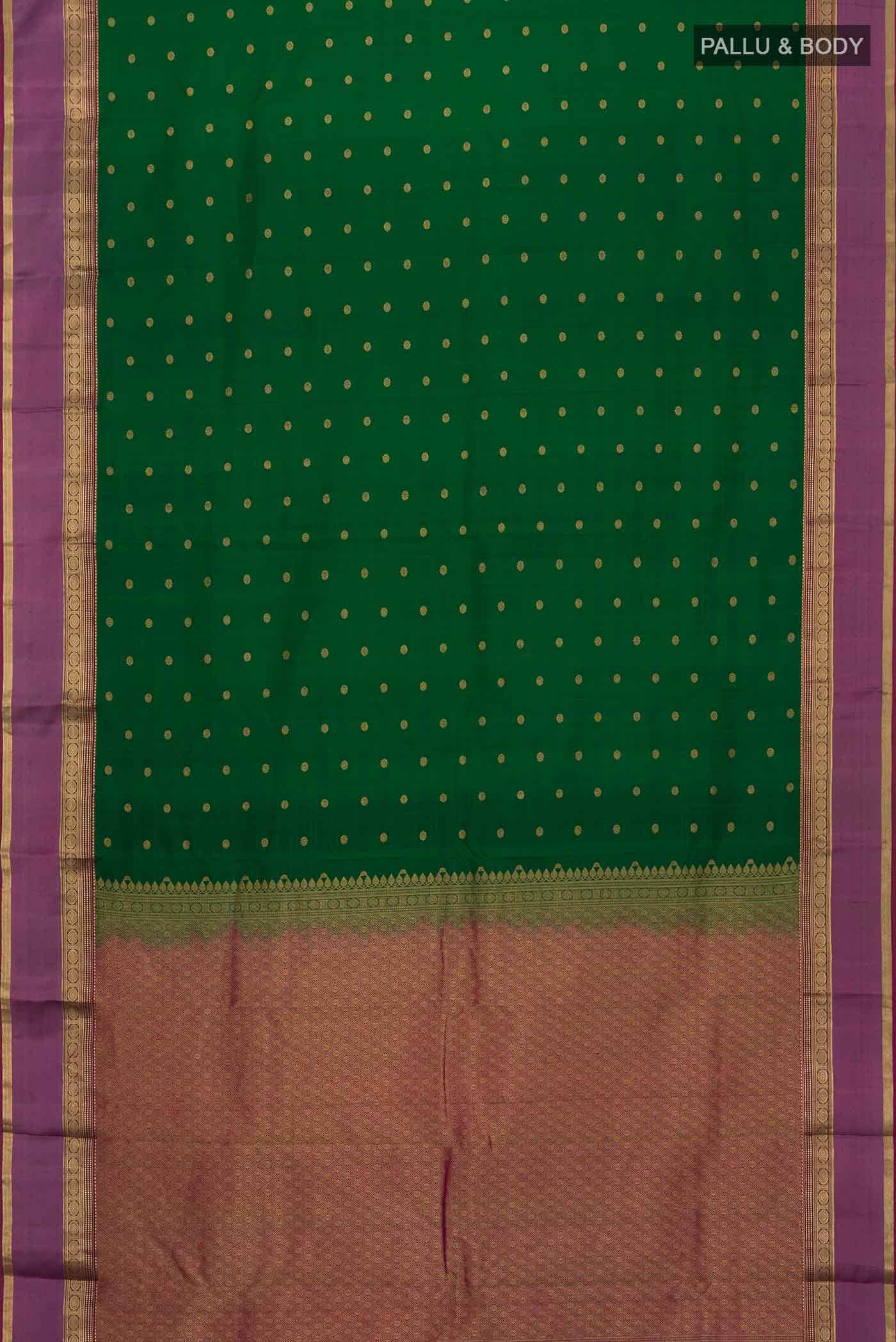 Green Kanchipuram Silk Saree