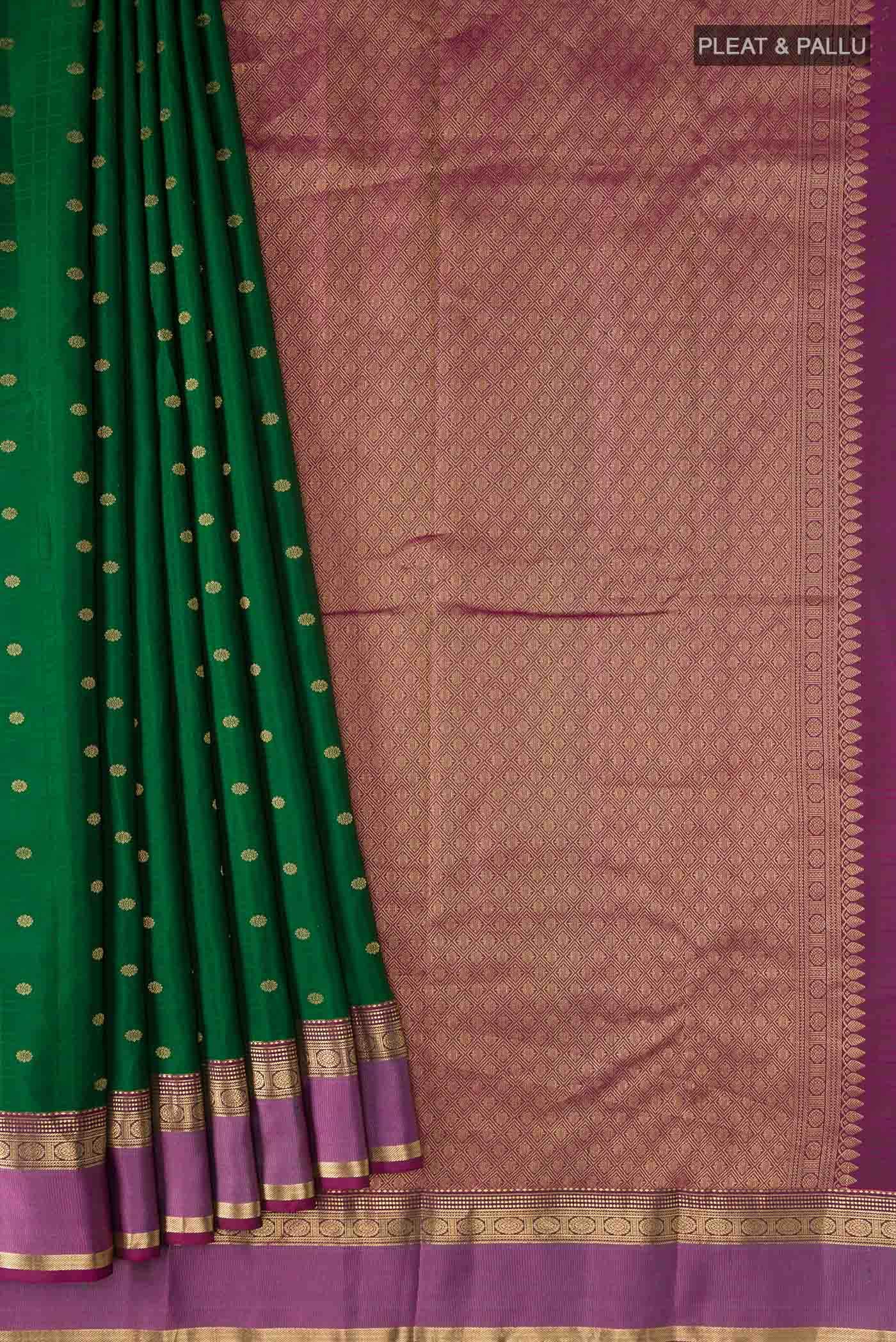Green Kanchipuram Silk Saree