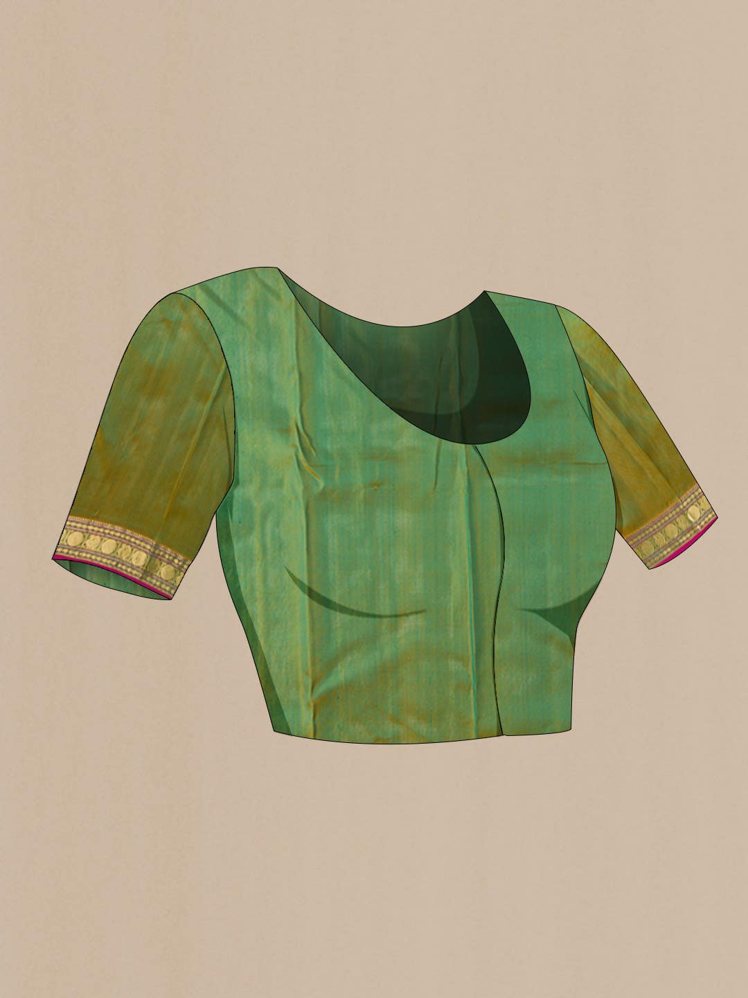 Green Kanchipuram Silk Saree