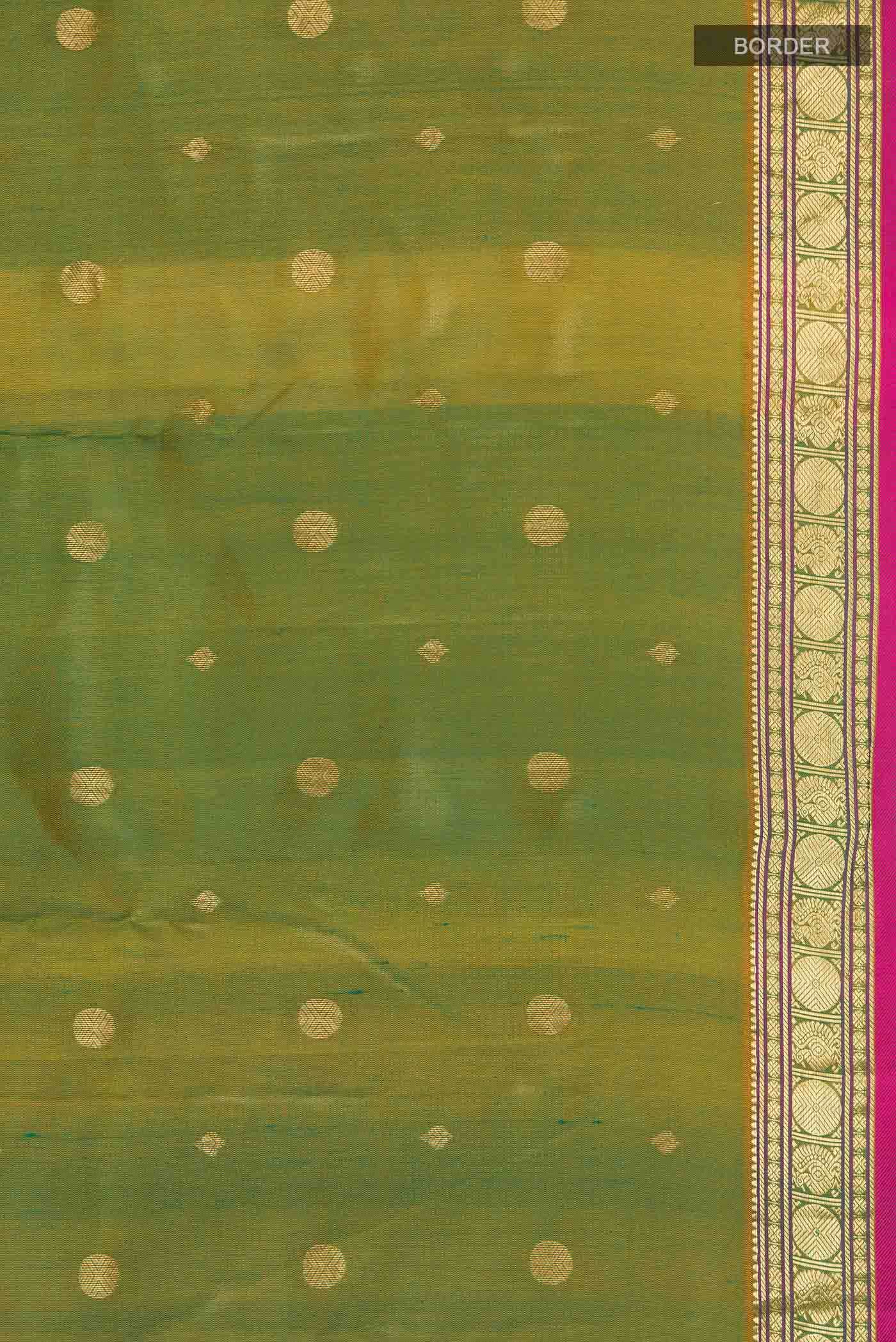 Green Kanchipuram Silk Saree