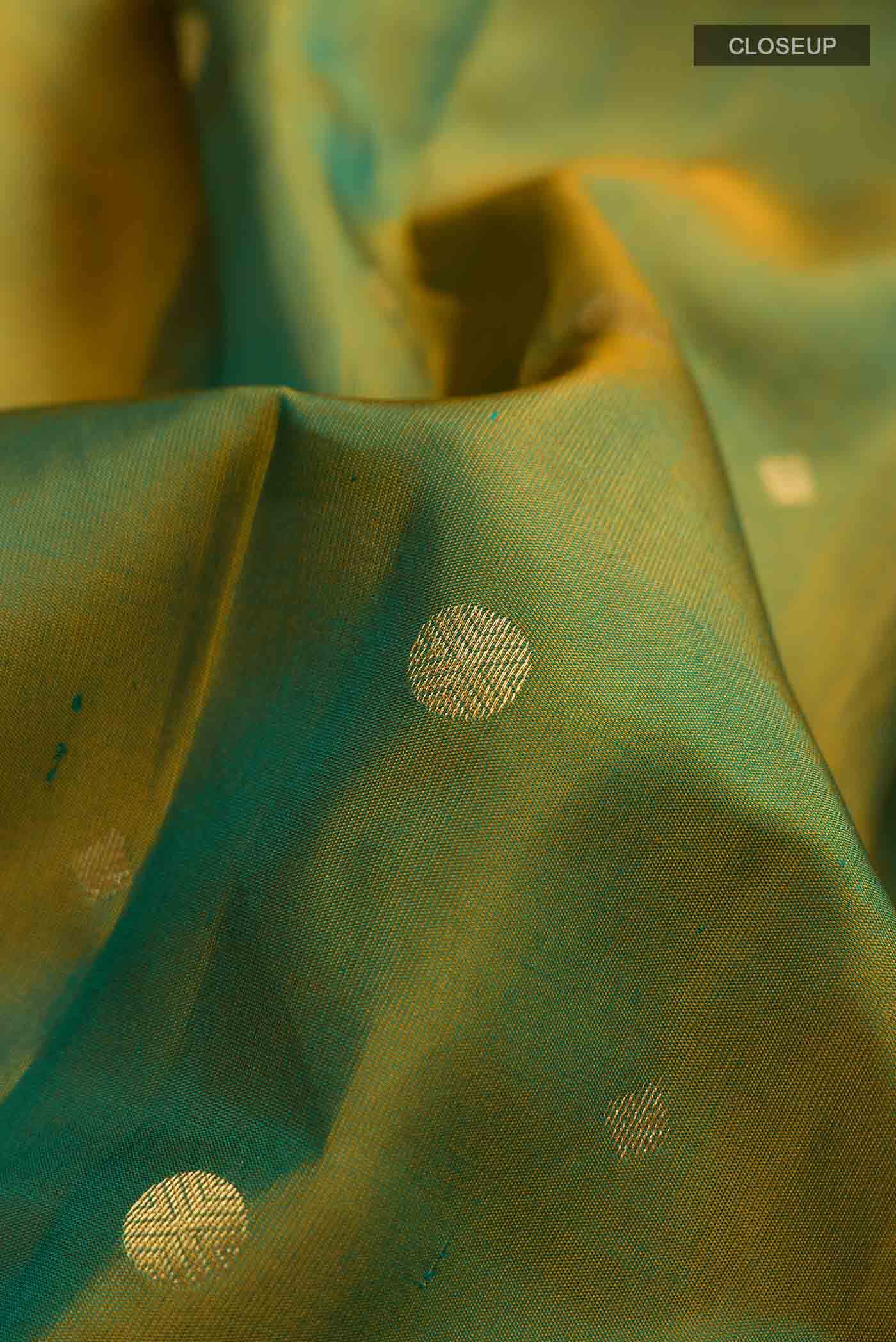 Green Kanchipuram Silk Saree
