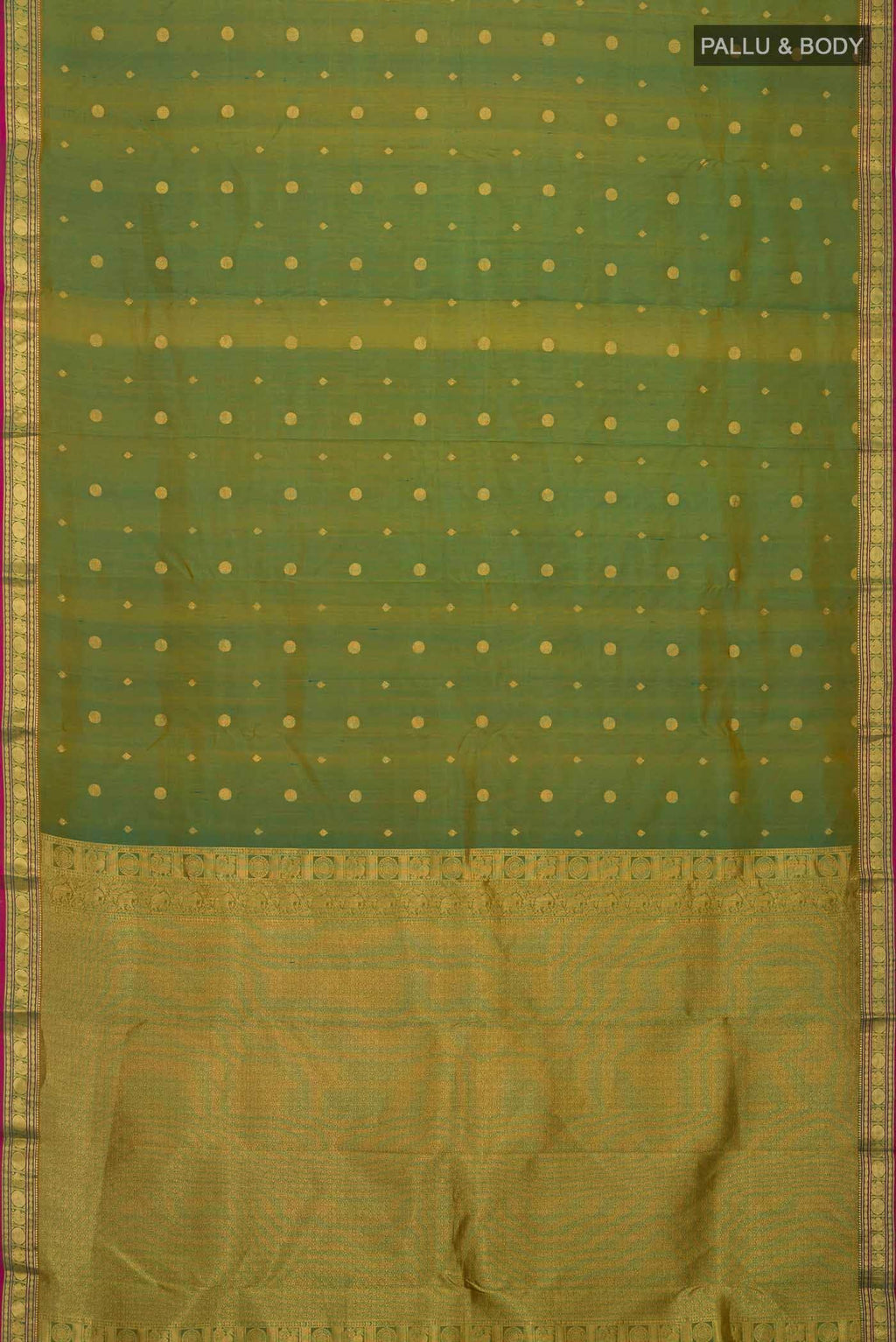 Green Kanchipuram Silk Saree