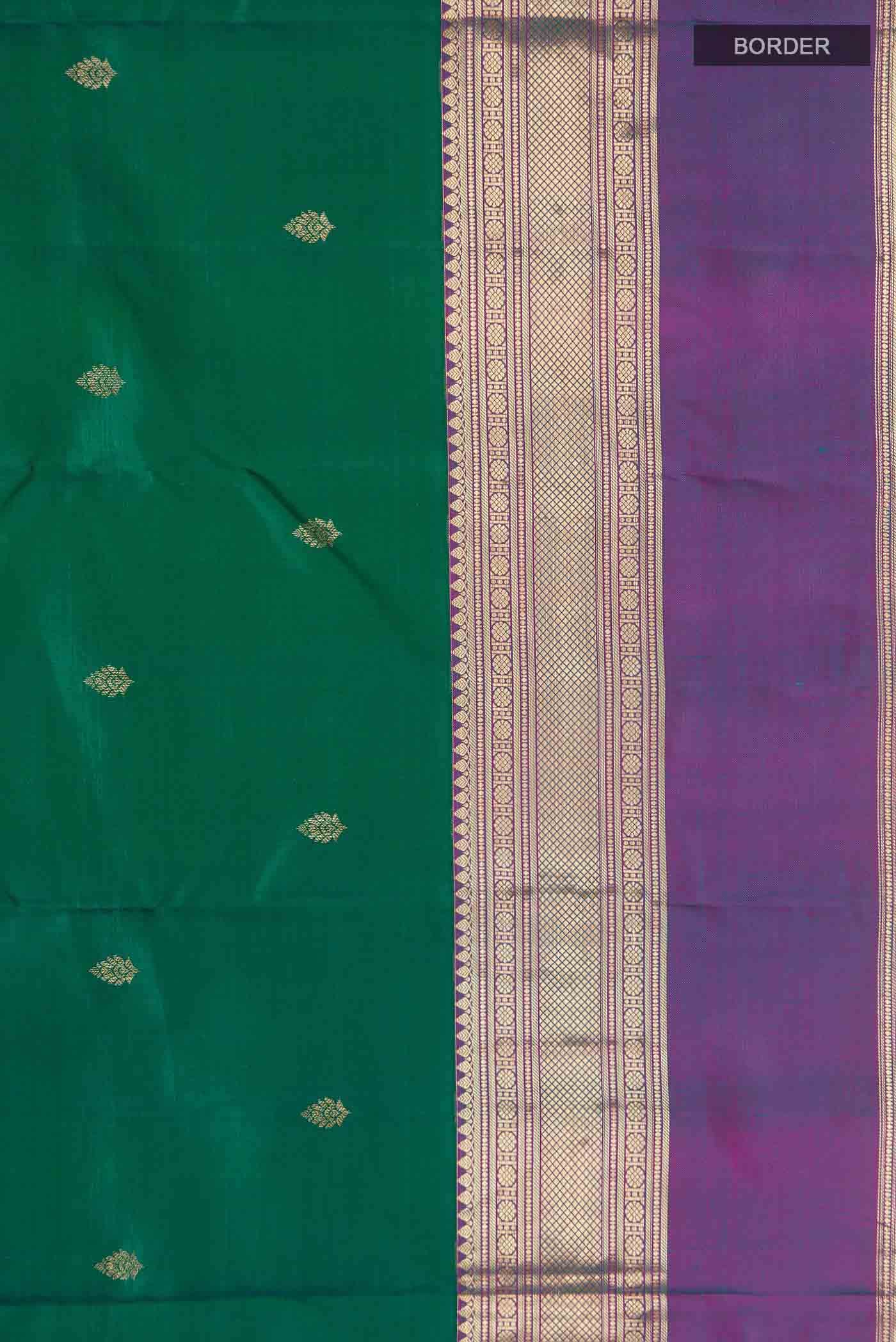 Green Kanchipuram Silk Saree