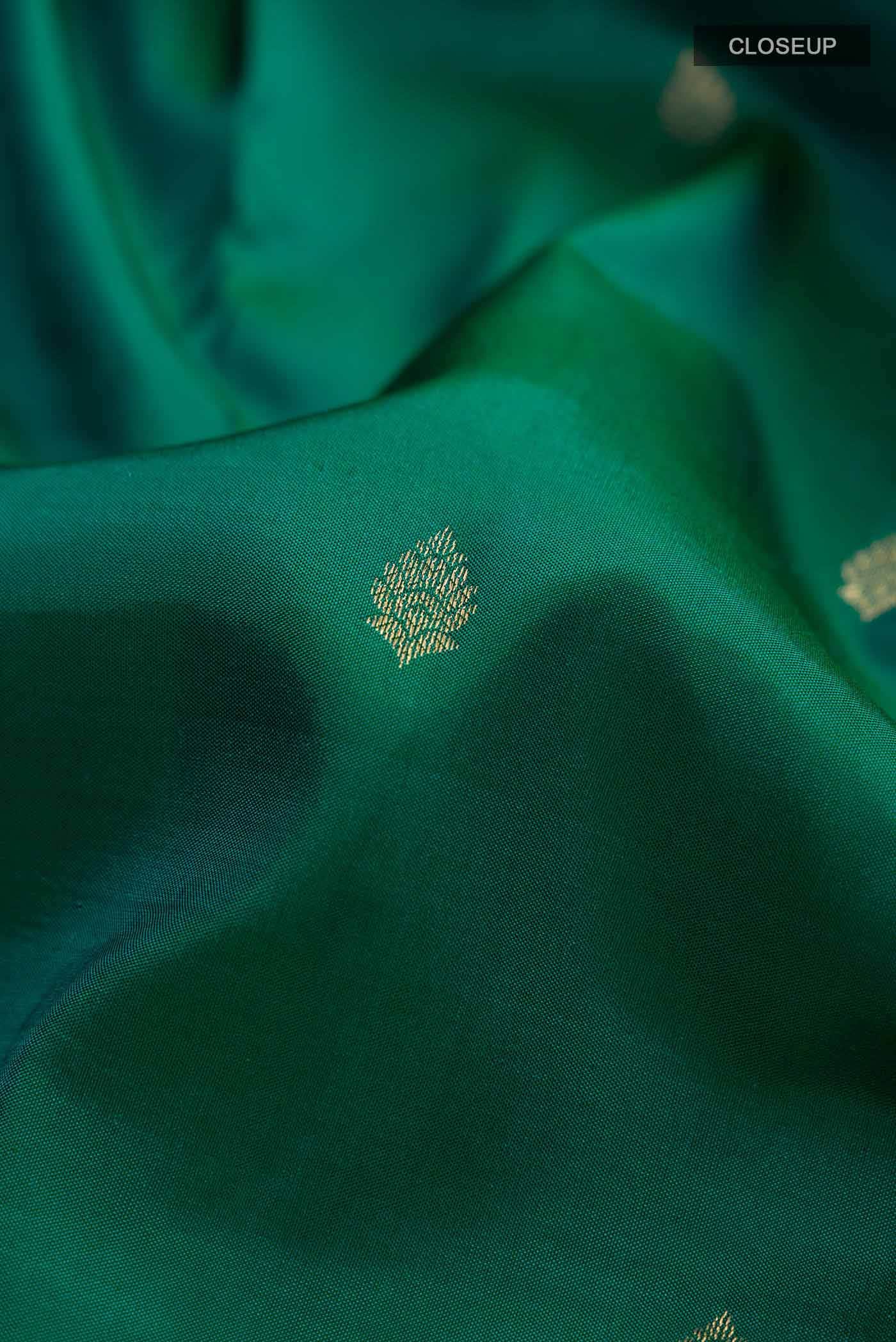 Green Kanchipuram Silk Saree