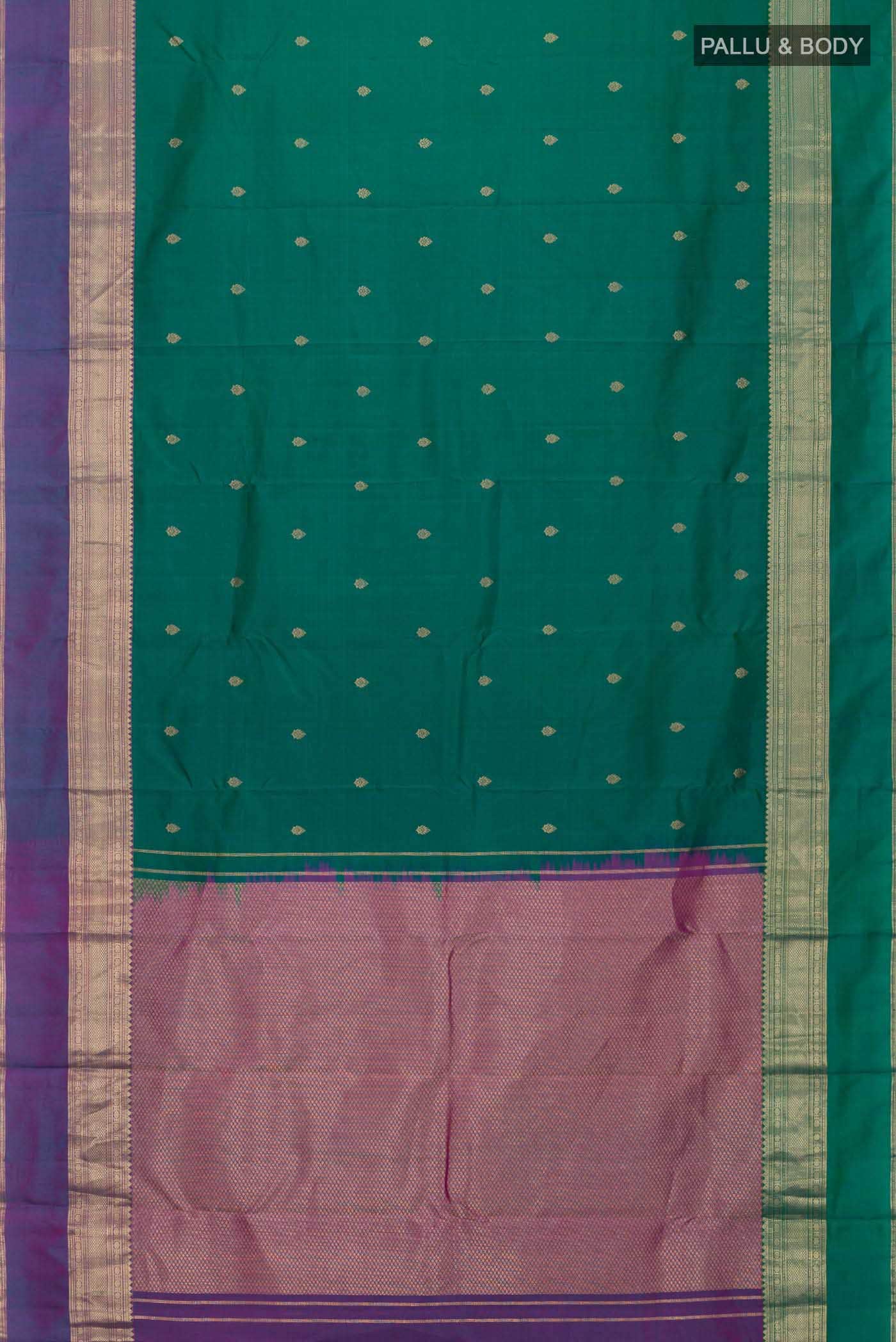 Green Kanchipuram Silk Saree