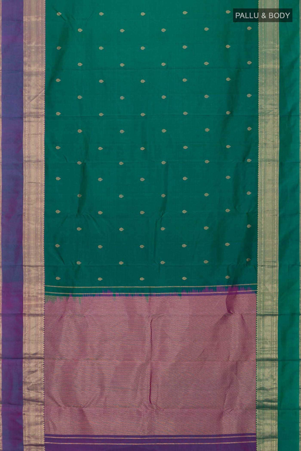 Green Kanchipuram Silk Saree