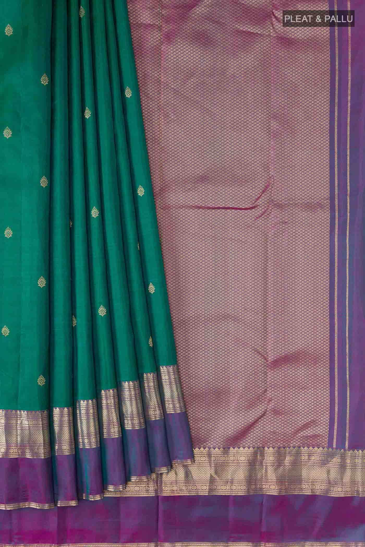 Green Kanchipuram Silk Saree