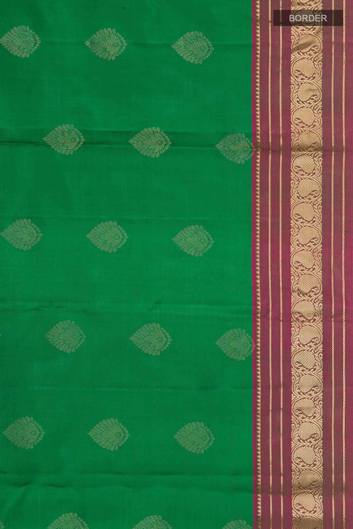 Green Kanchipuram Silk Saree