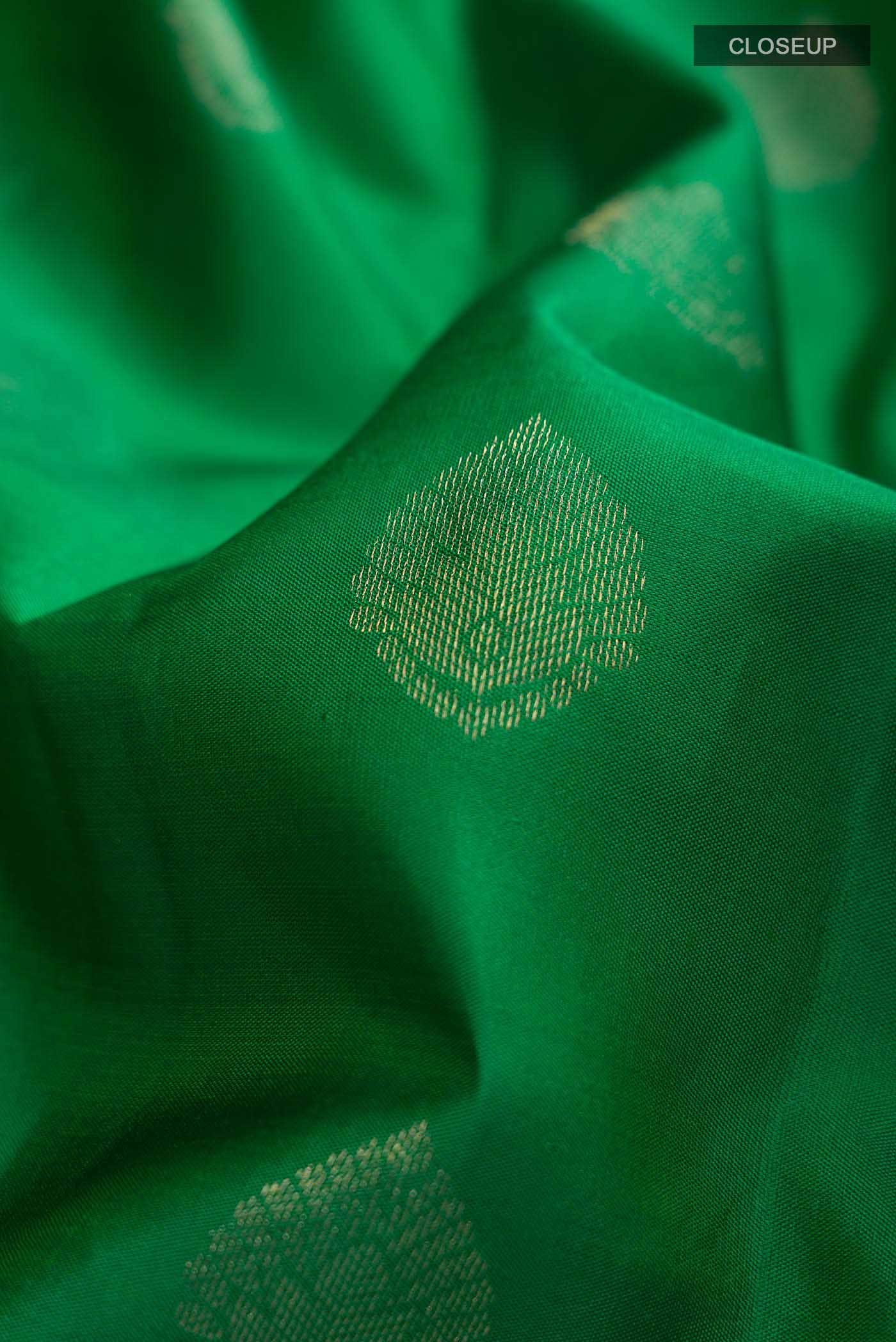 Green Kanchipuram Silk Saree