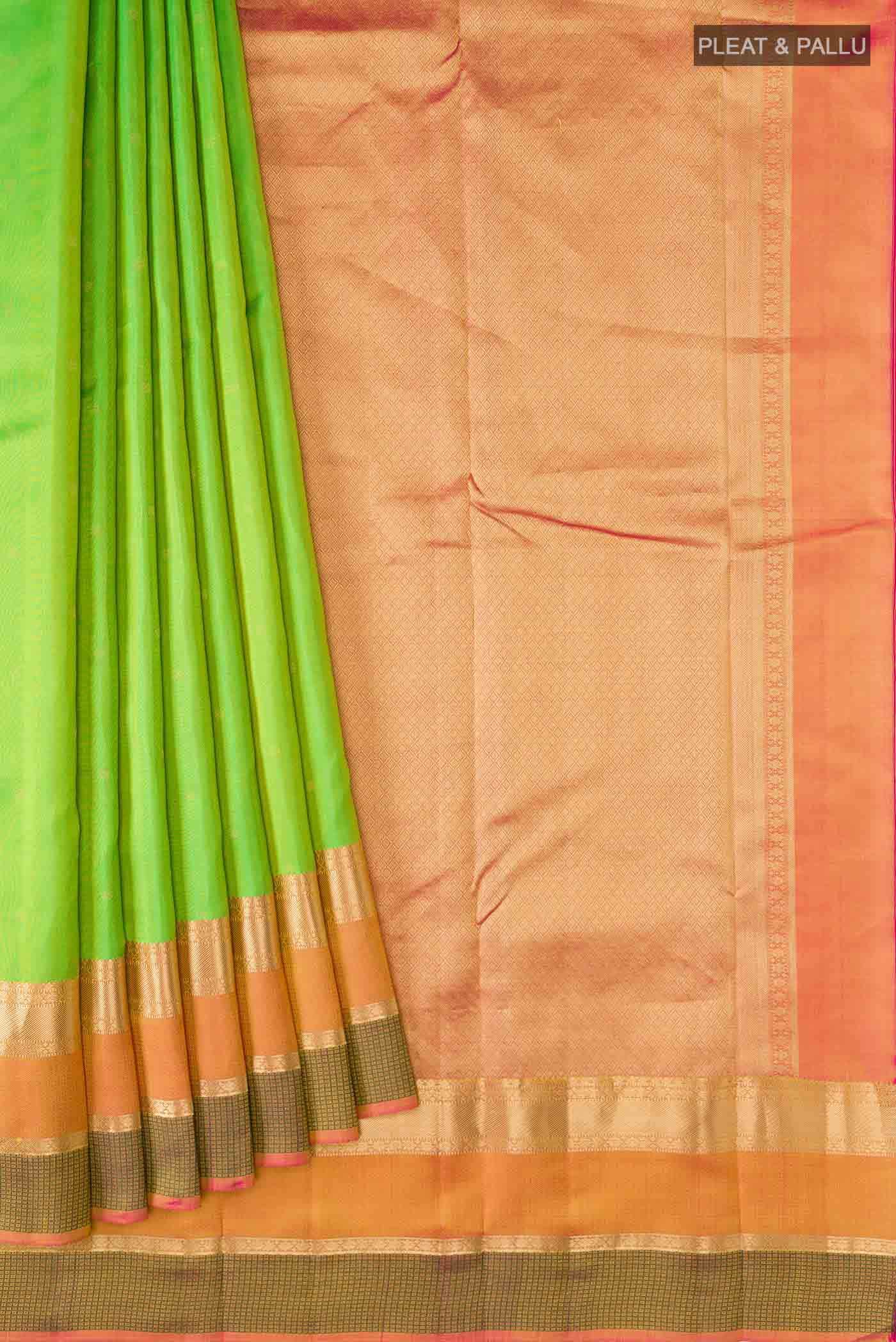 Green Kanchipuram Silk Saree