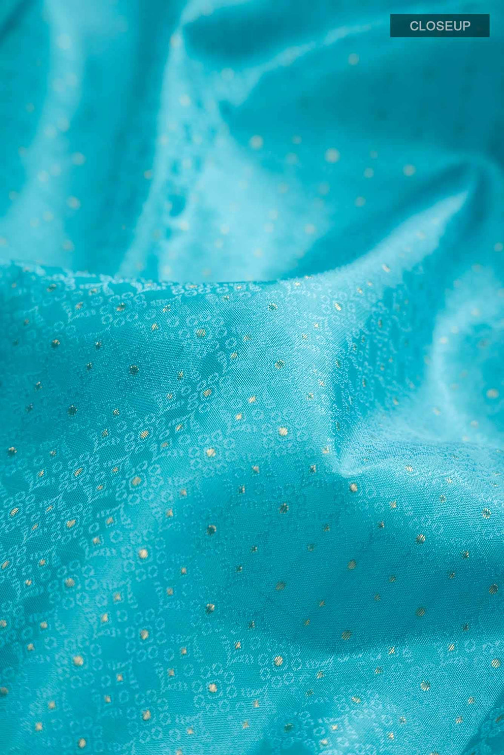Pure Silk Pure Zari Blue Kanchipuram Saree