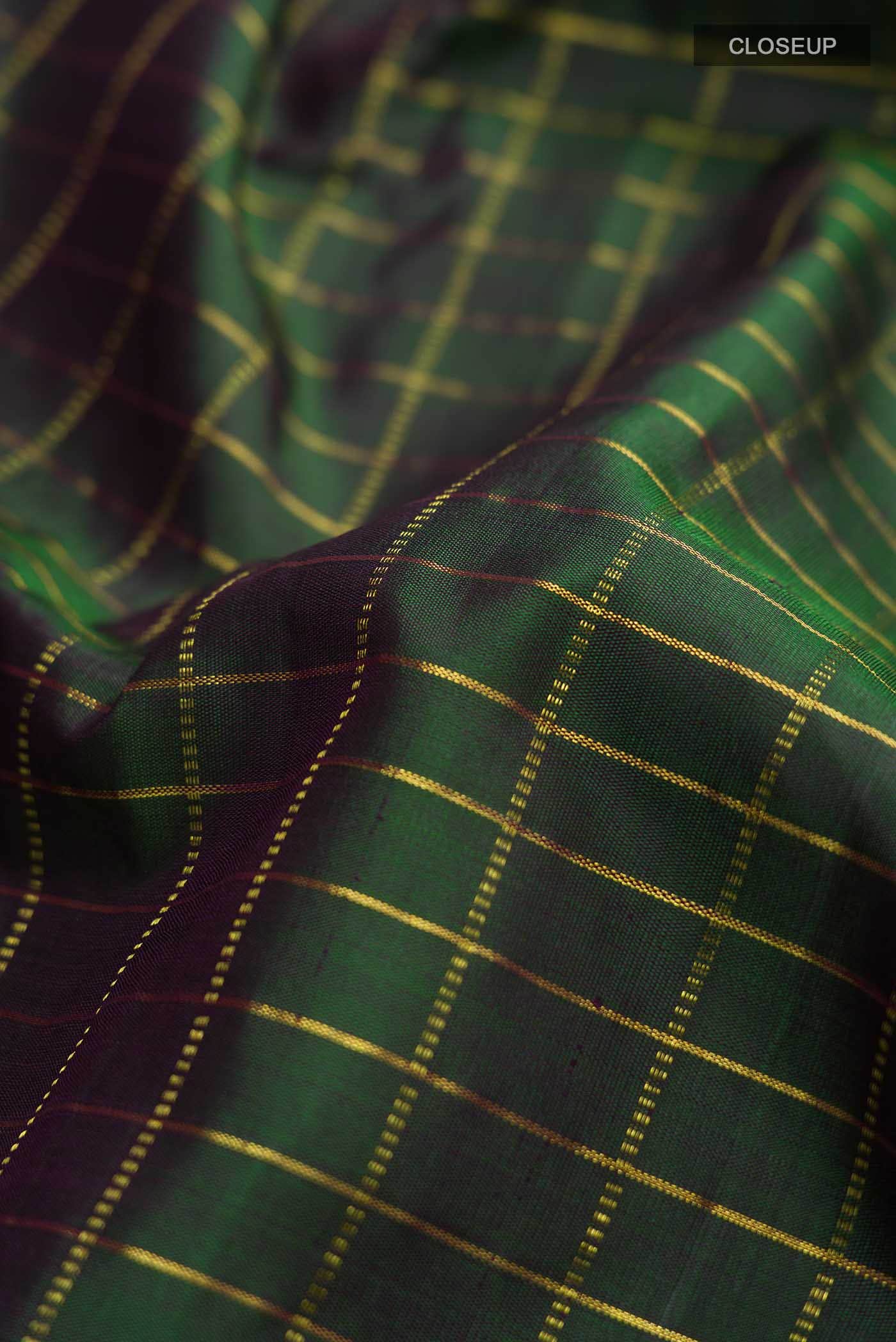 Green Kanchipuram Silk Saree