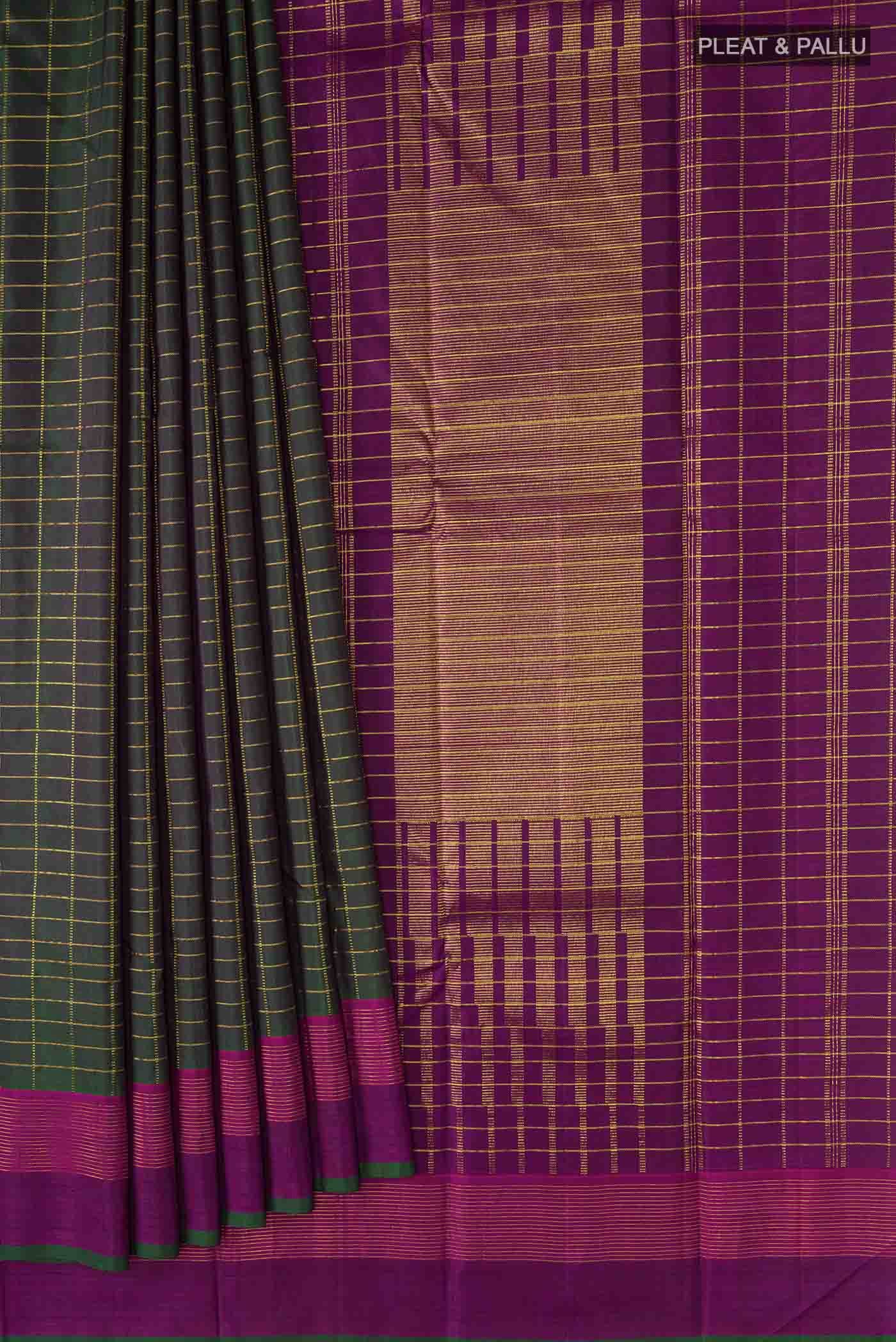 Green Kanchipuram Silk Saree